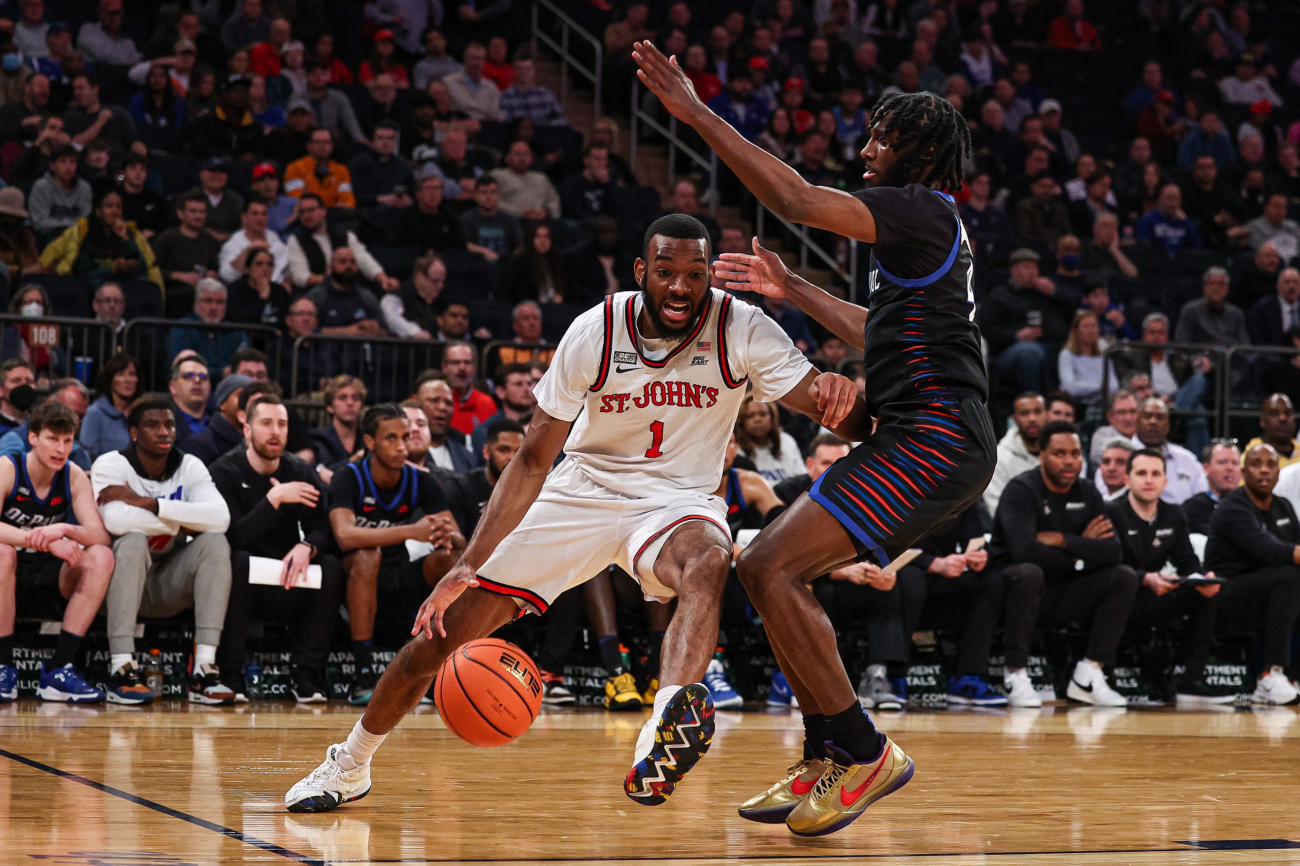NCAA Basketball: Big East Conference Tournament-St. John vs DePaul