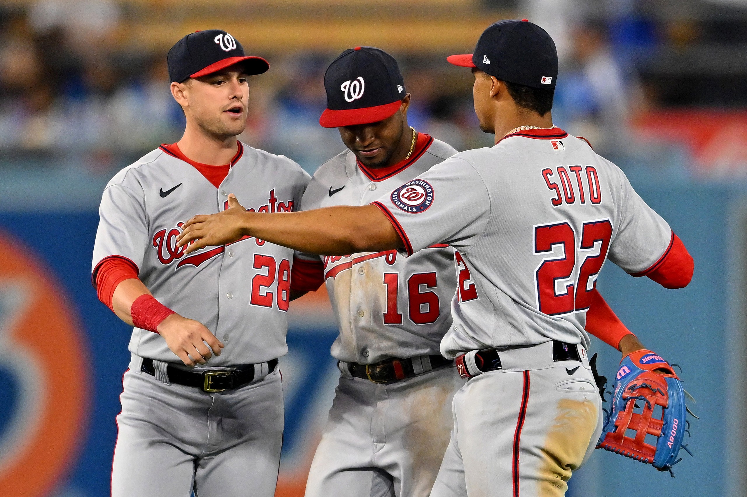 MLB: Washington Nationals at Los Angeles Dodgers