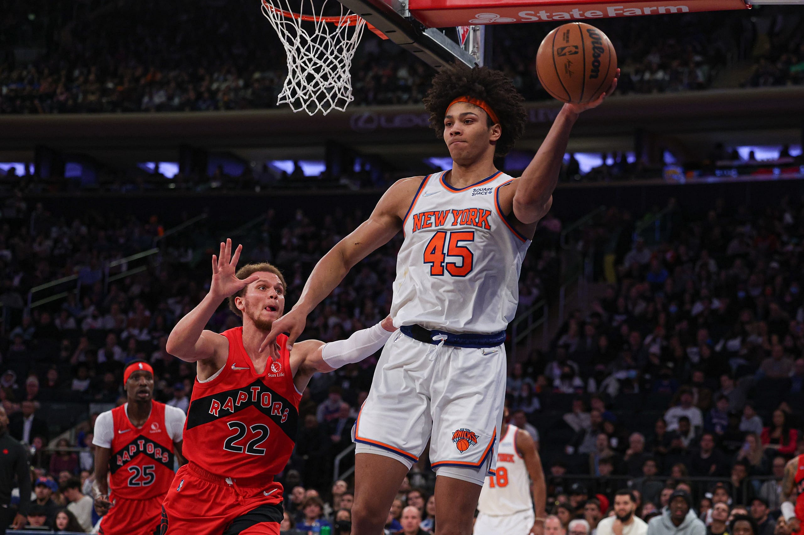NBA: Toronto Raptors at New York Knicks