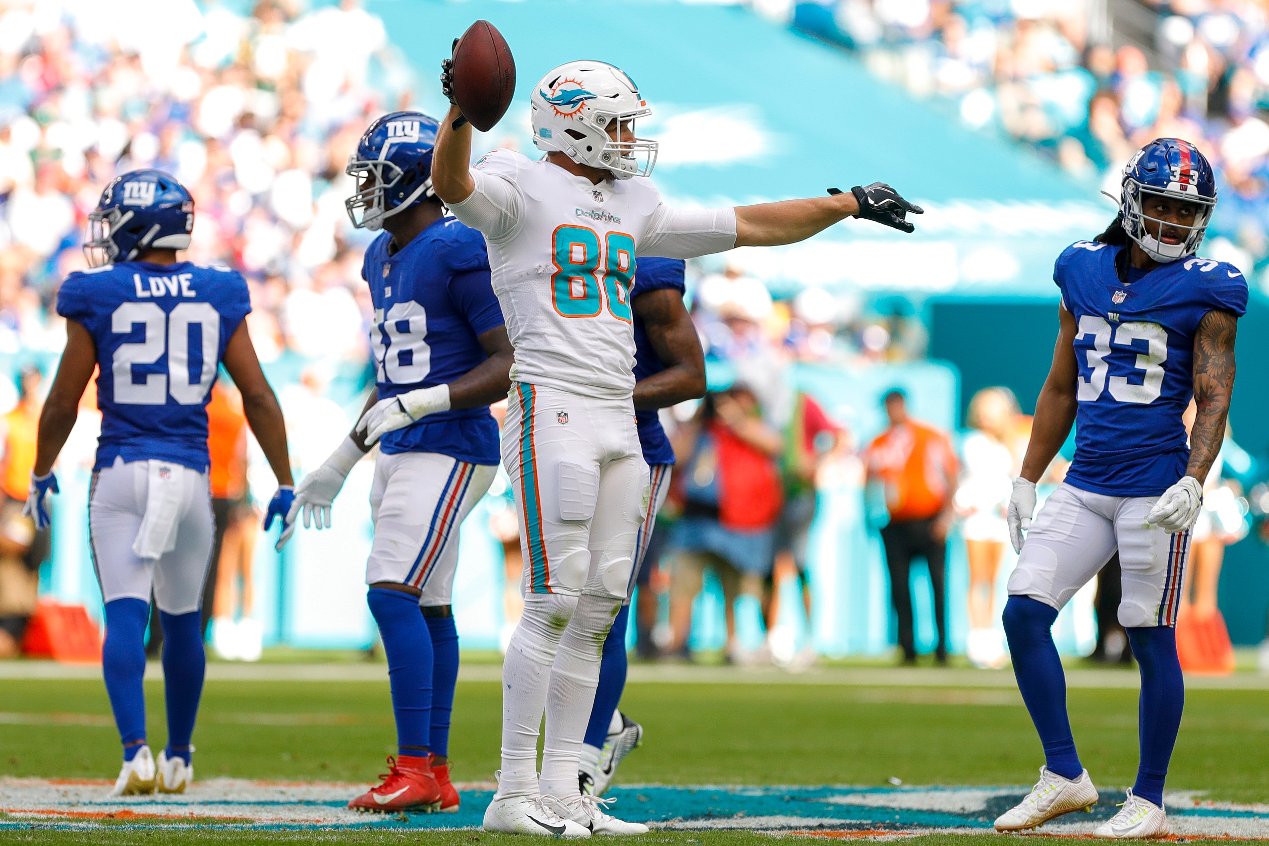 NFL: New York Giants at Miami Dolphins