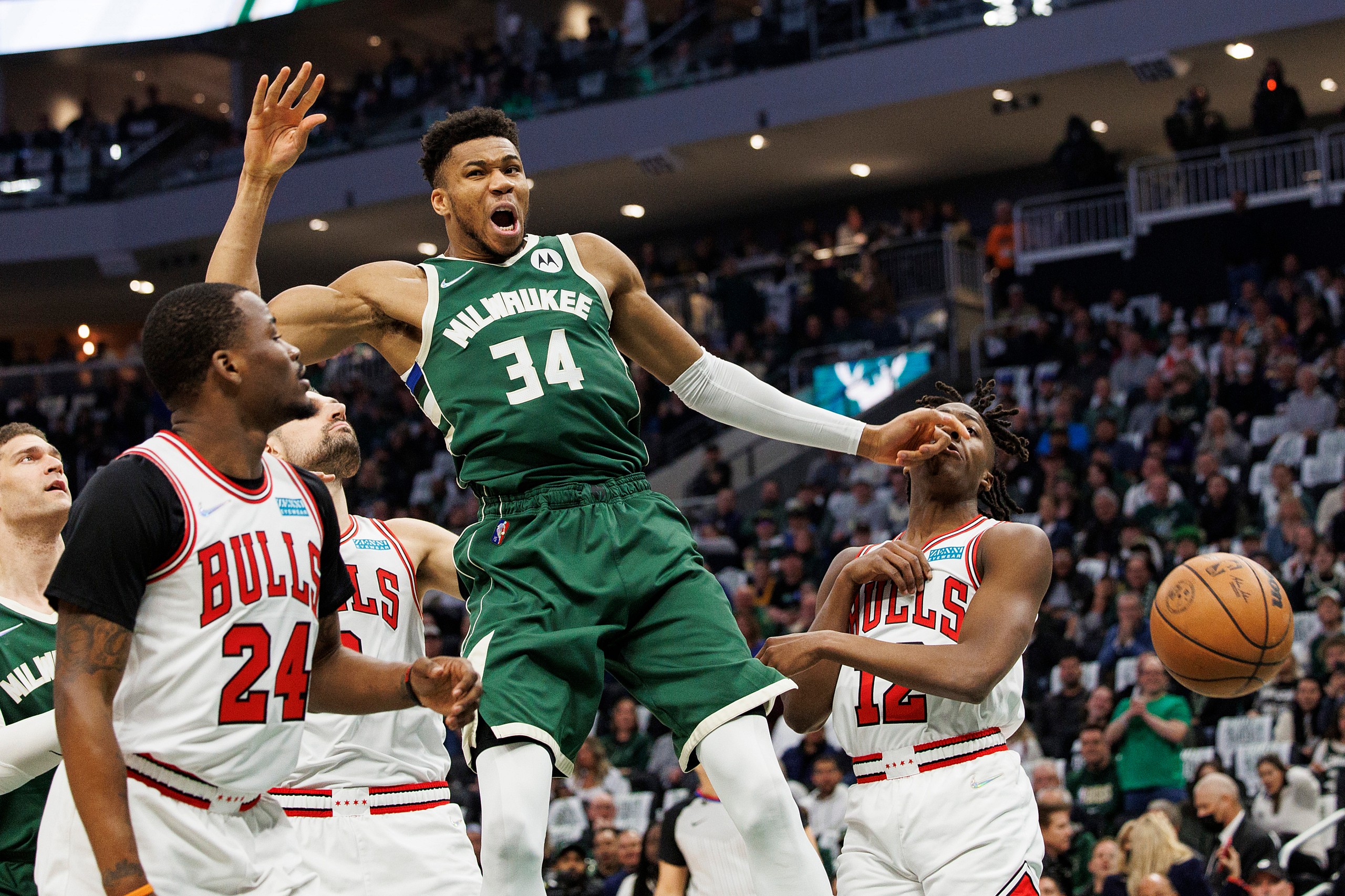 NBA: Chicago Bulls at Milwaukee Bucks