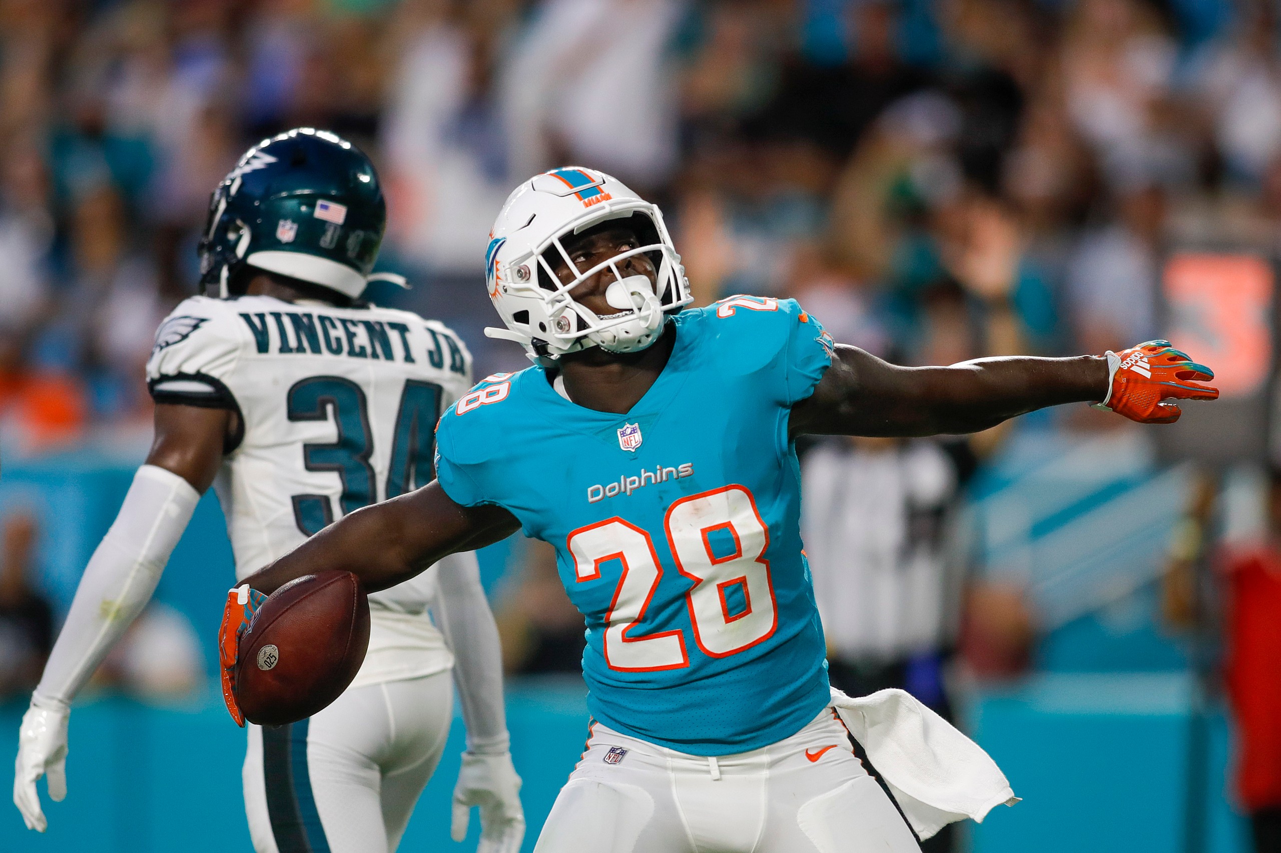 sony michel released by miami dolphins