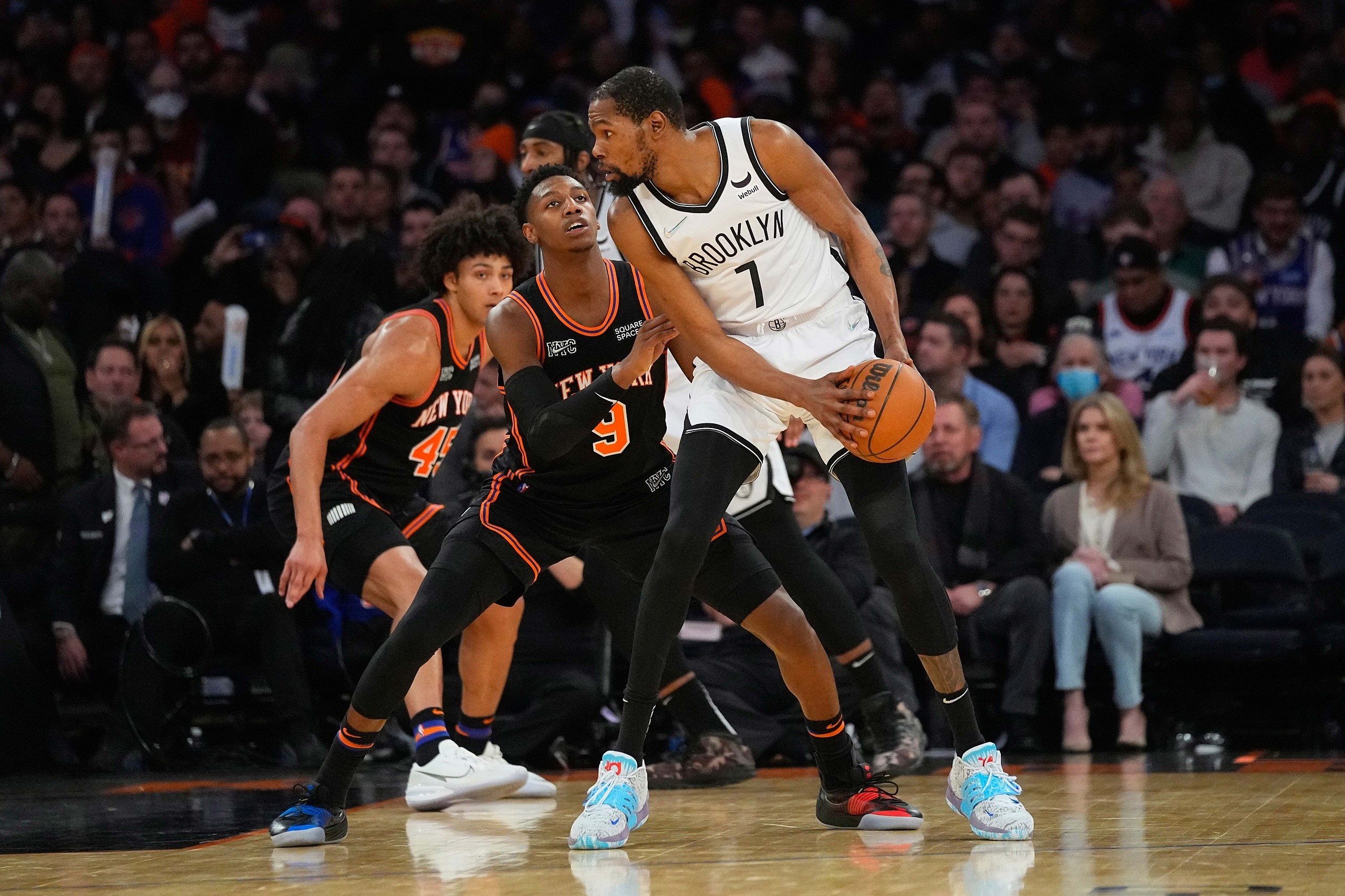 NBA: Brooklyn Nets at New York Knicks