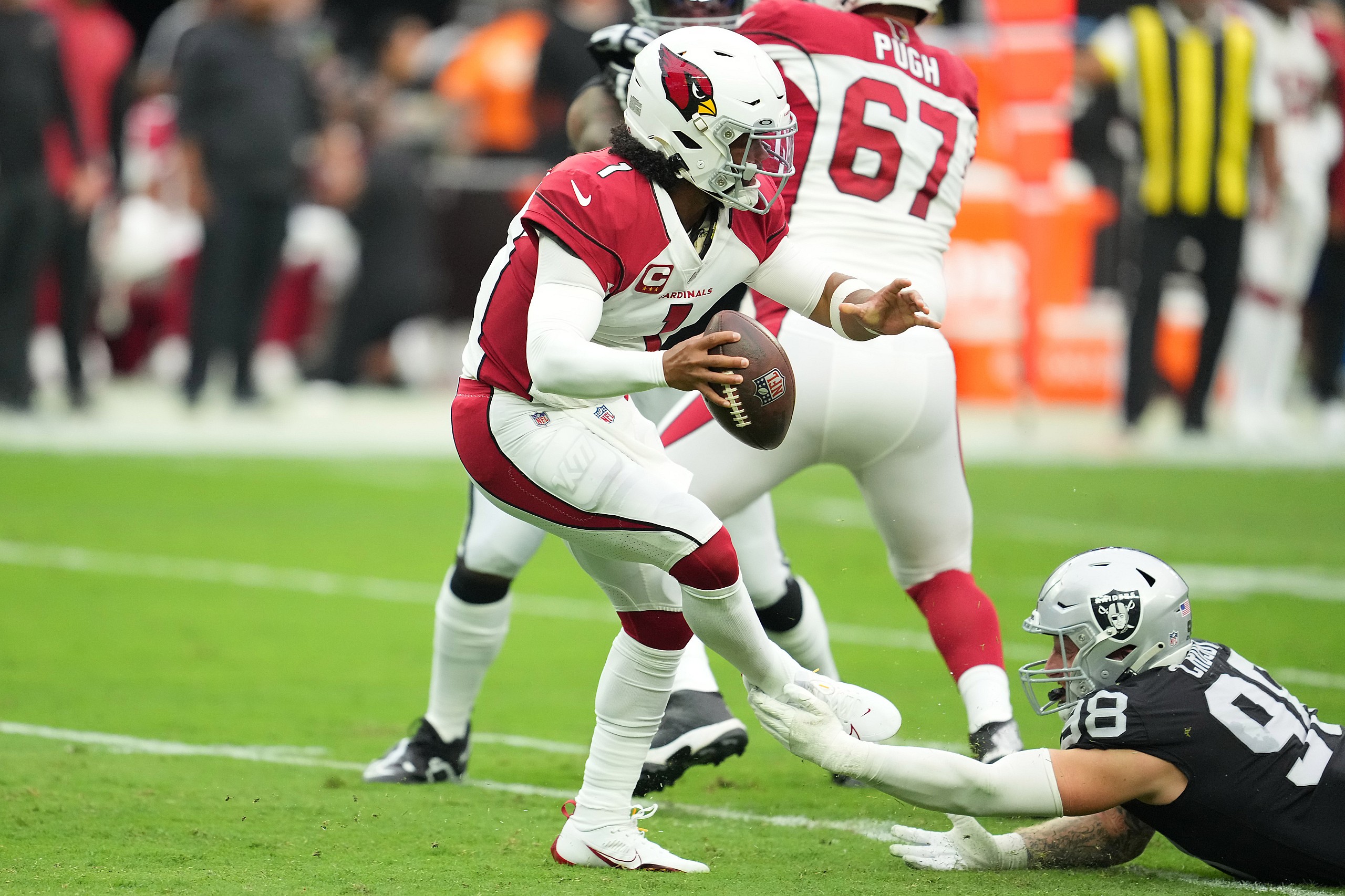 NFL: Arizona Cardinals at Las Vegas Raiders