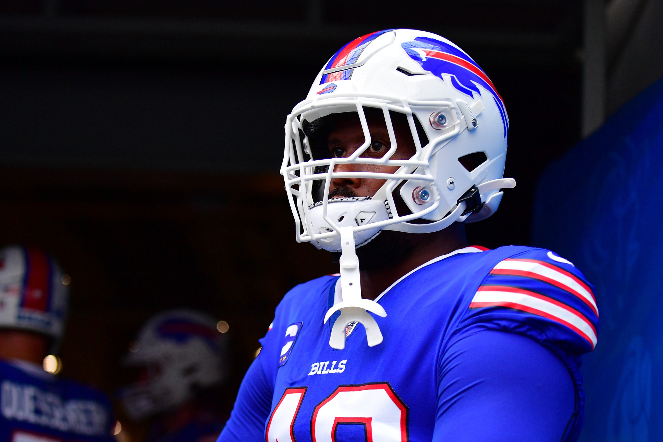 nfl: buffalo bills at los angeles rams: von miller