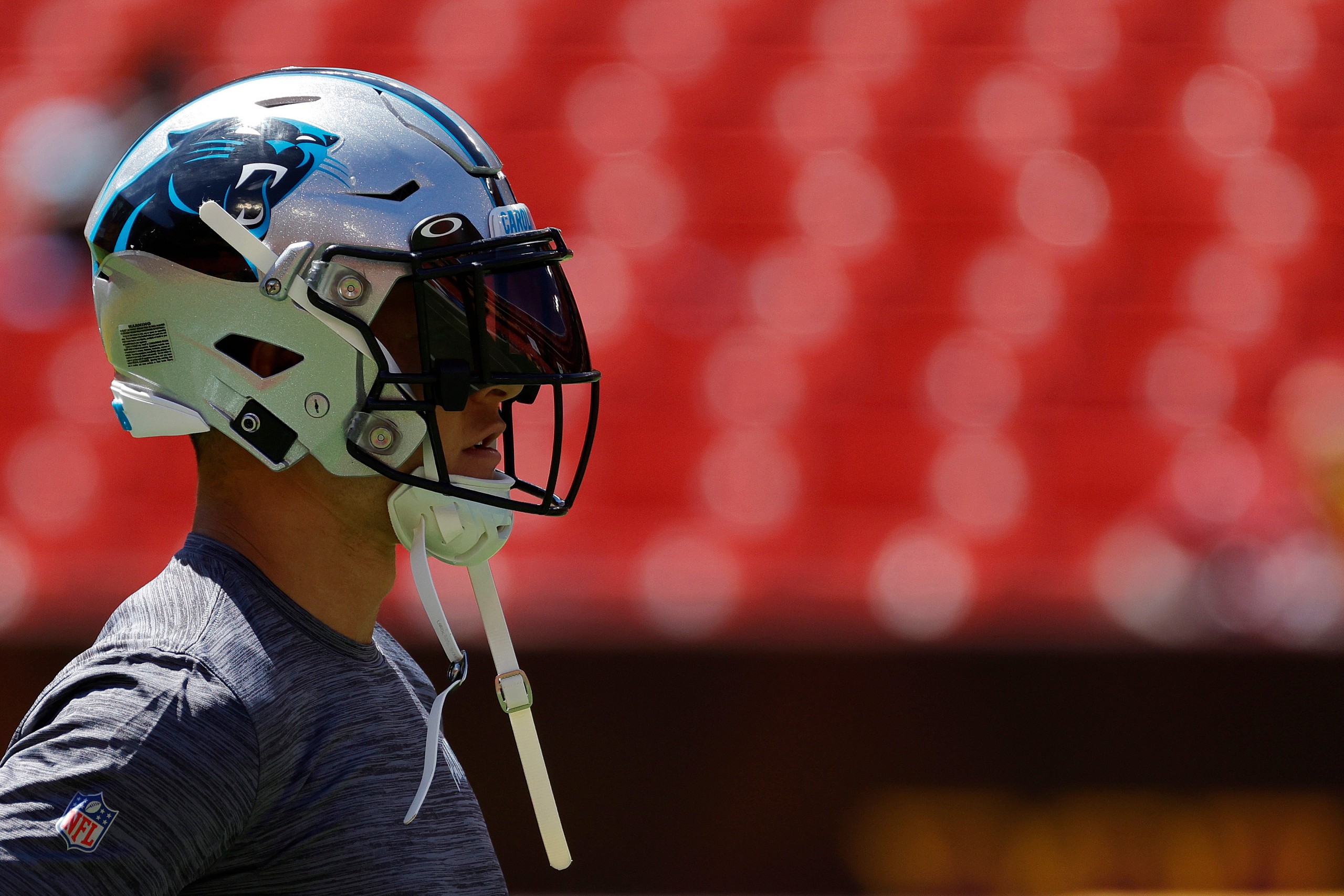 nfl pressure meter week 1: carolina panthers running back christian mccaffrey