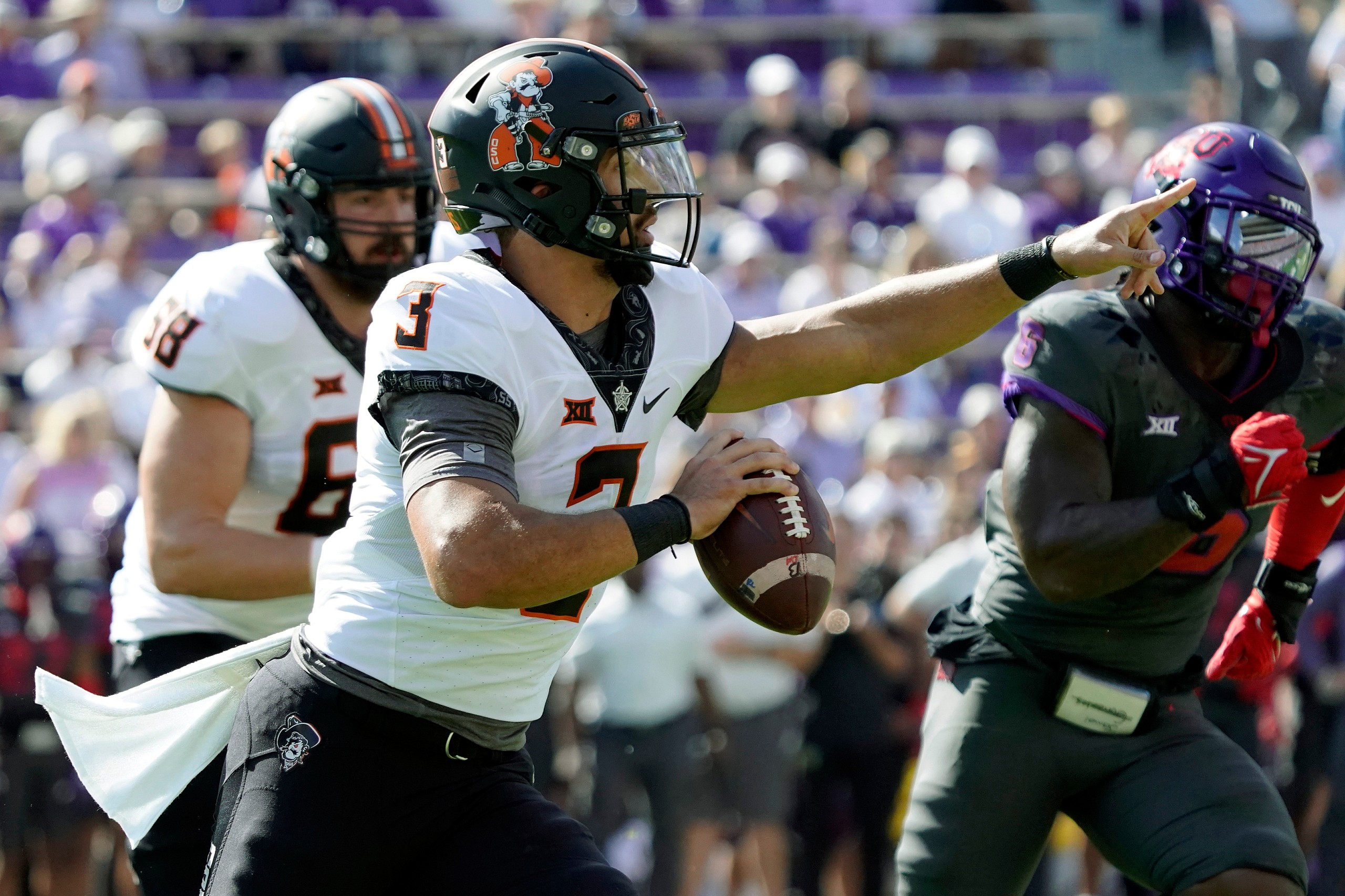 NCAA Football: Oklahoma State at Texas Christian