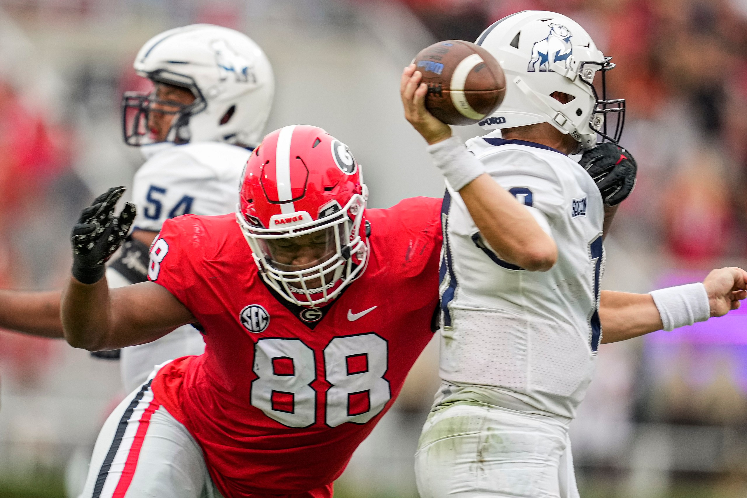 NCAA Football: Samford at Georgia