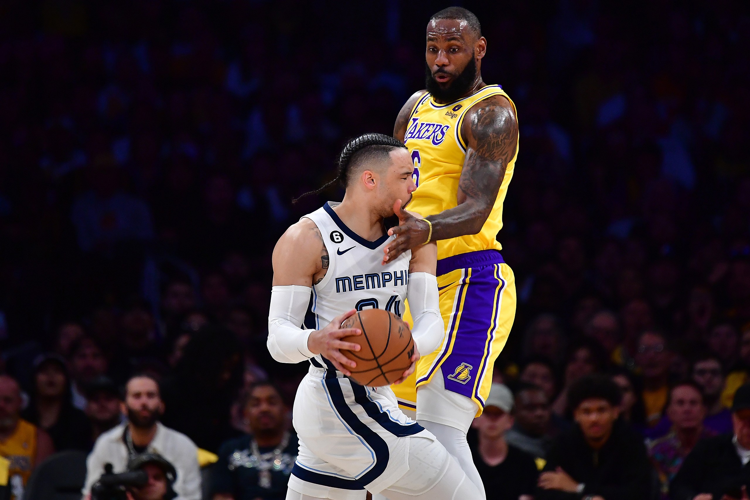 NBA: Playoffs-Memphis Grizzlies at Los Angeles Lakers