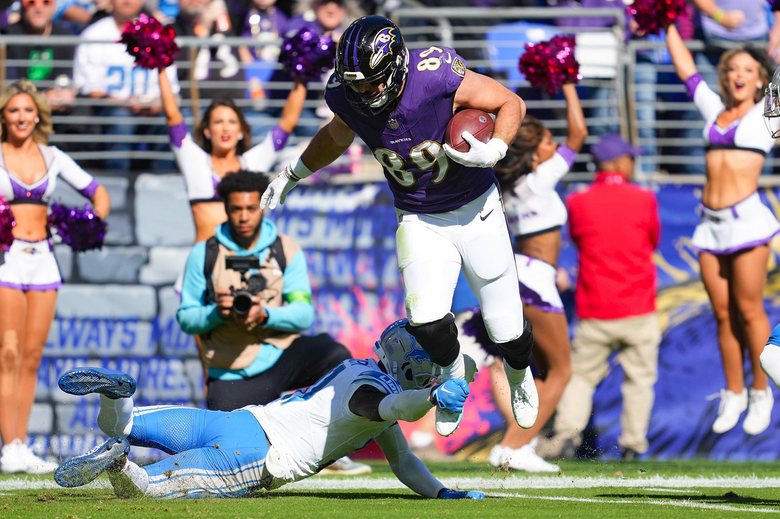 NFL: Detroit Lions at Baltimore Ravens