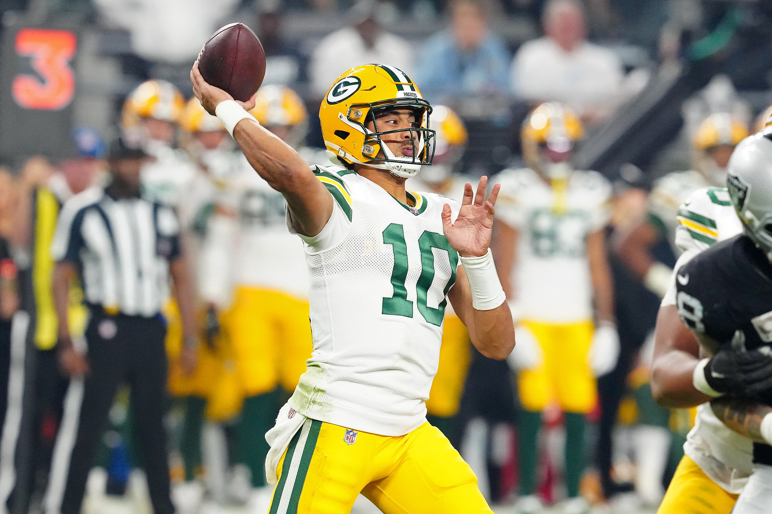 NFL: Green Bay Packers at Las Vegas Raiders