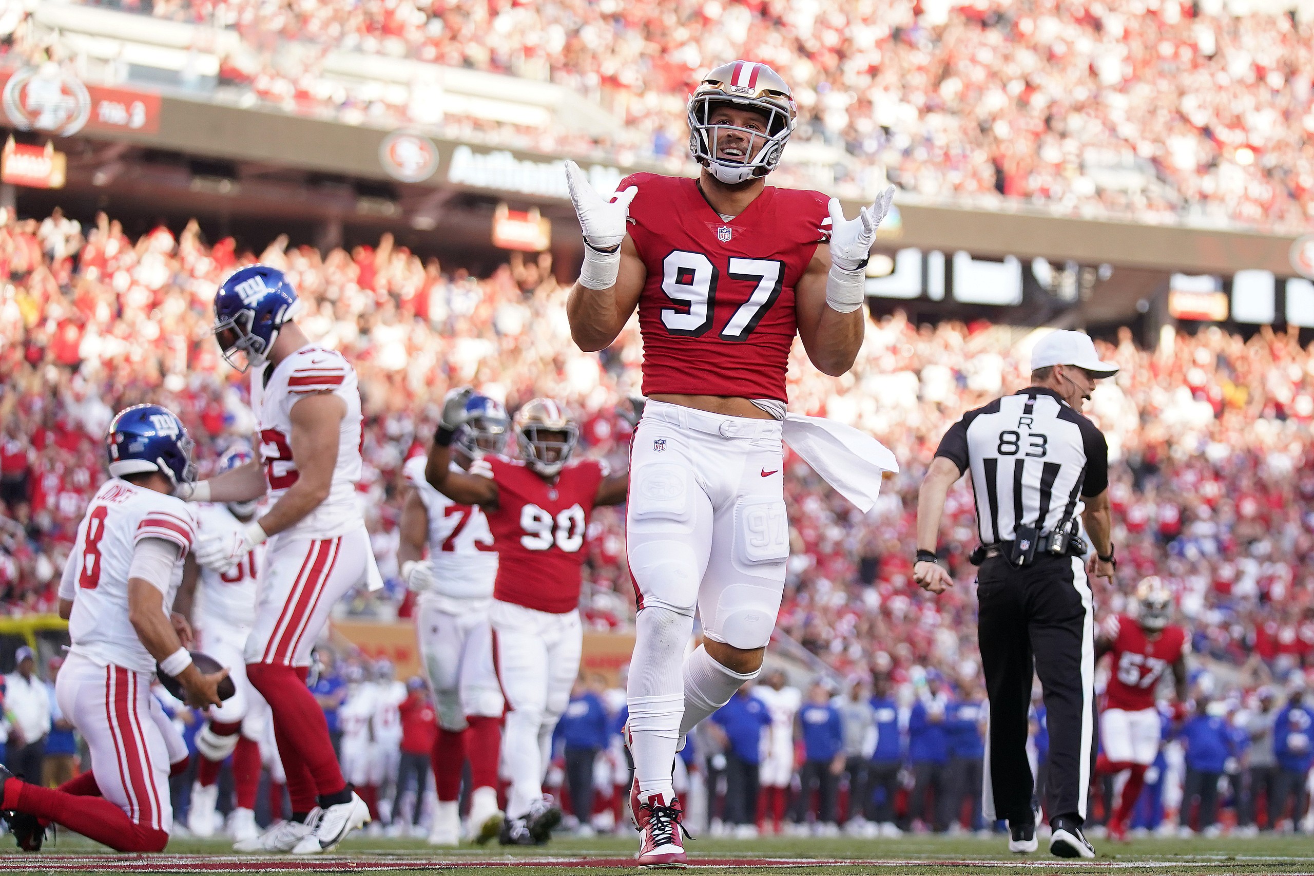 NFL: New York Giants at San Francisco 49ers