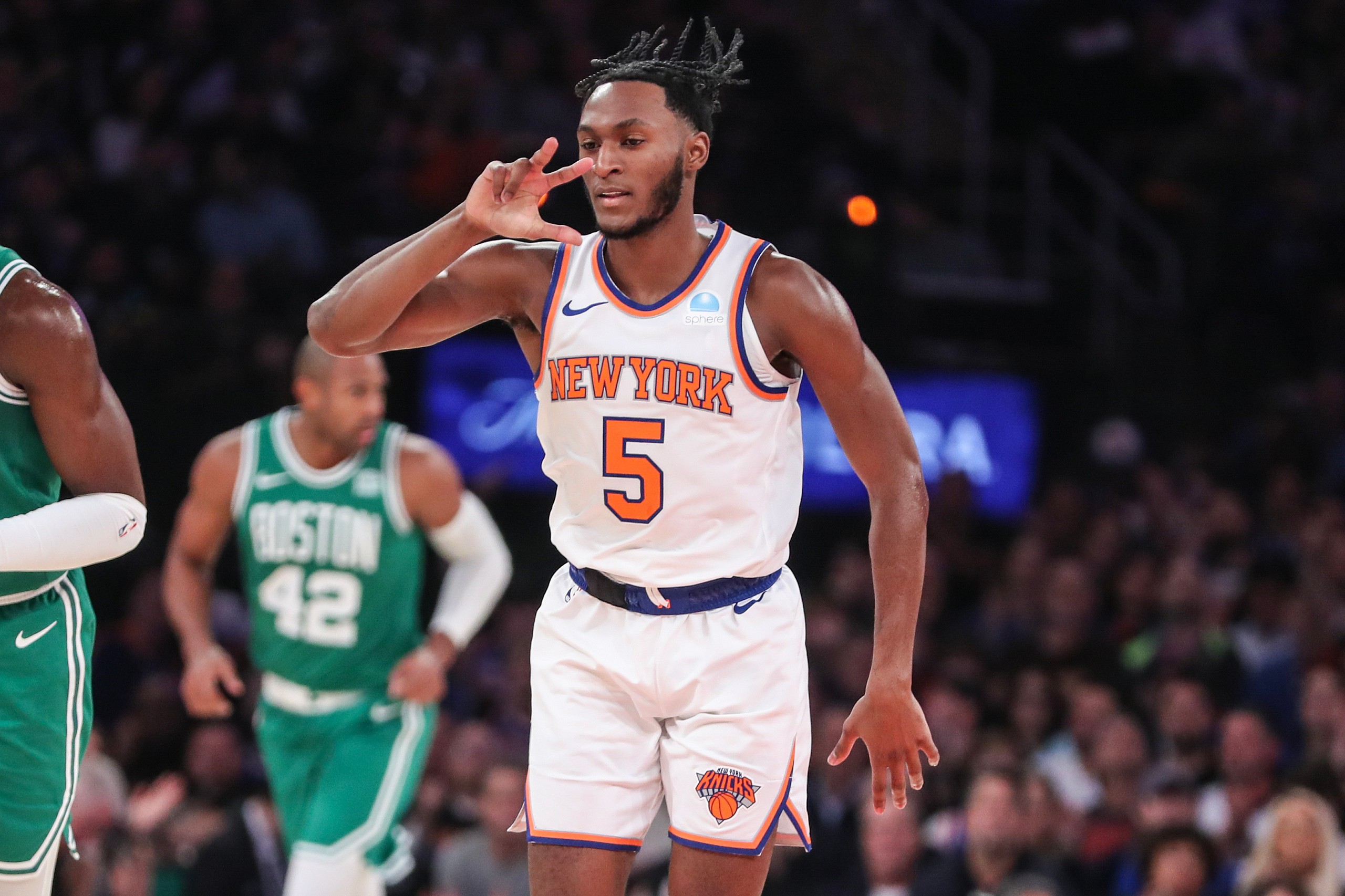 new york knicks, boston celtics, winners, losers, immanuel quickley