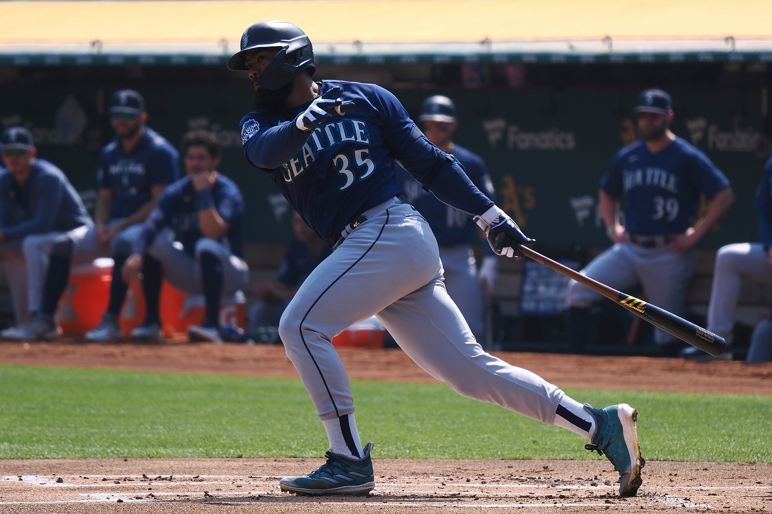 MLB: Seattle Mariners at Oakland Athletics