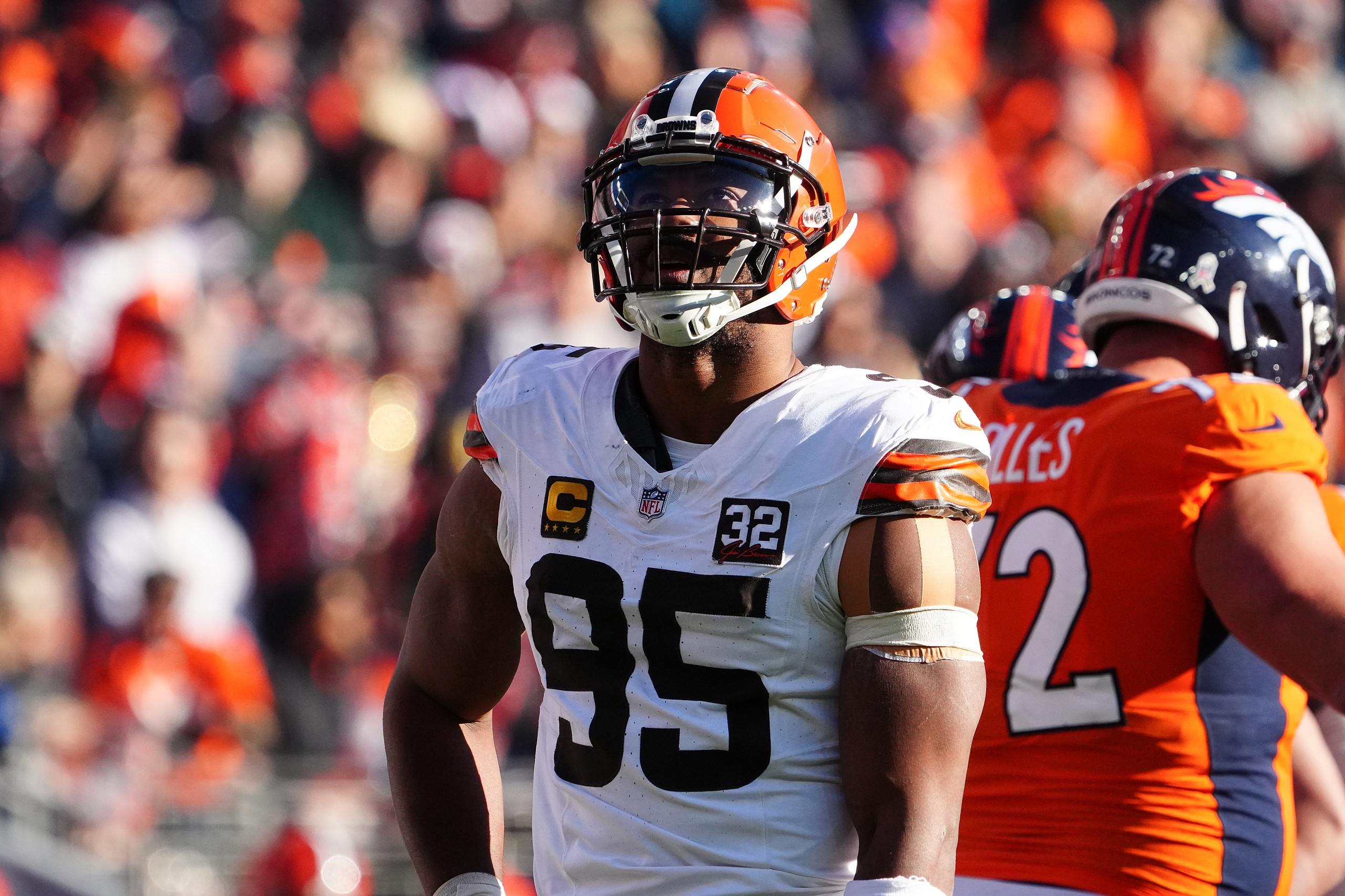 best nfl defensive players: myles garrett