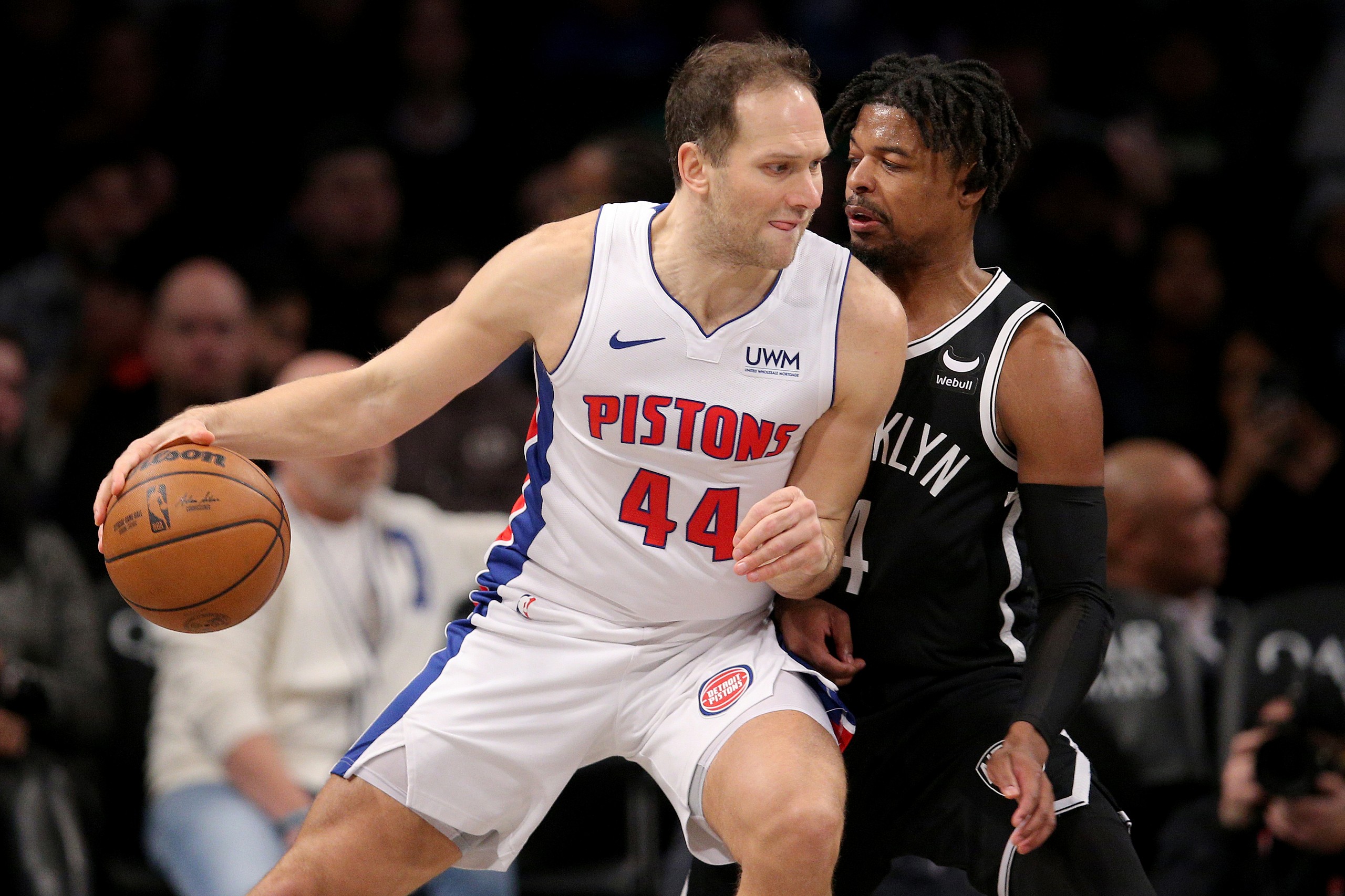 NBA: Detroit Pistons at Brooklyn Nets