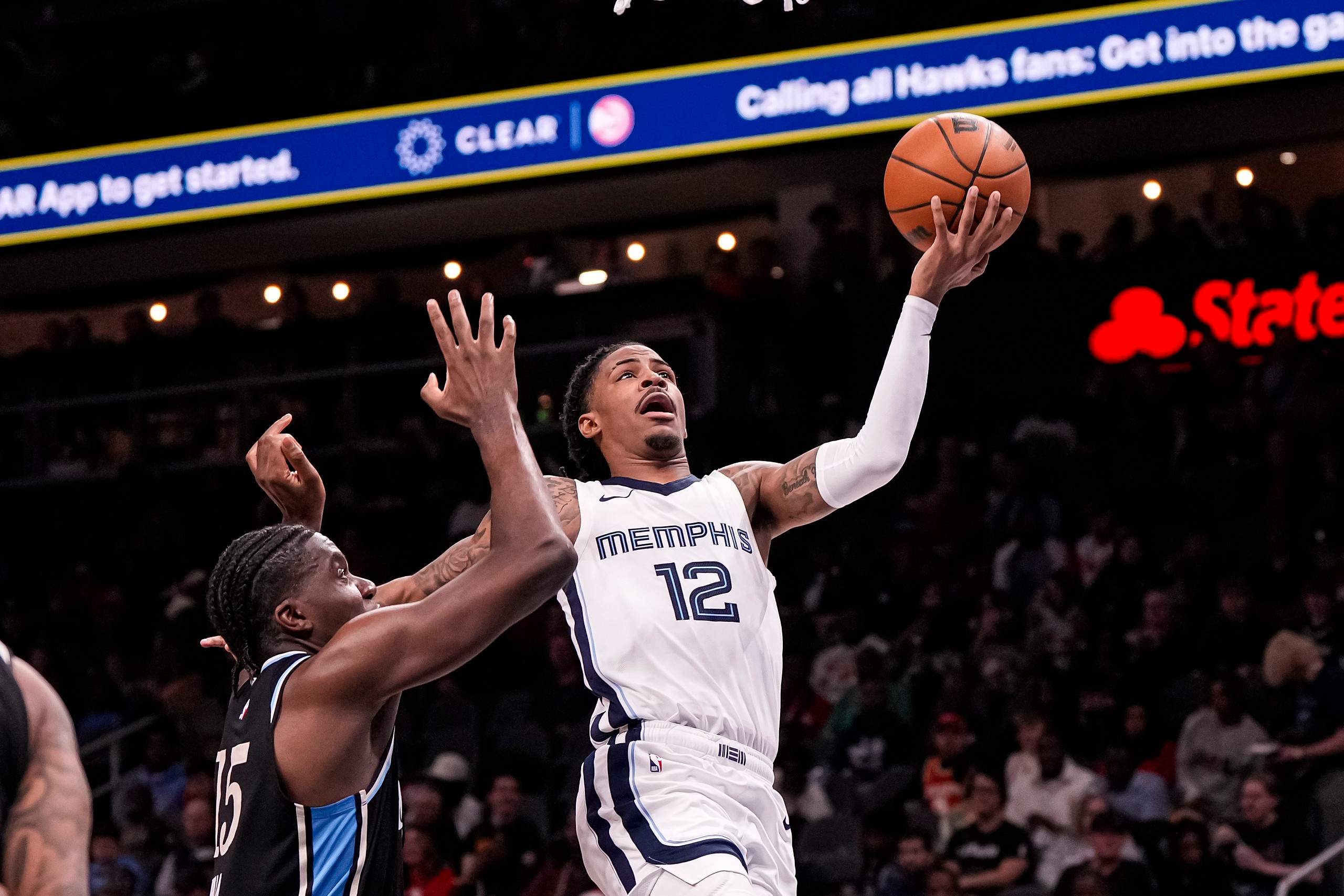 NBA: Memphis Grizzlies at Atlanta Hawks
