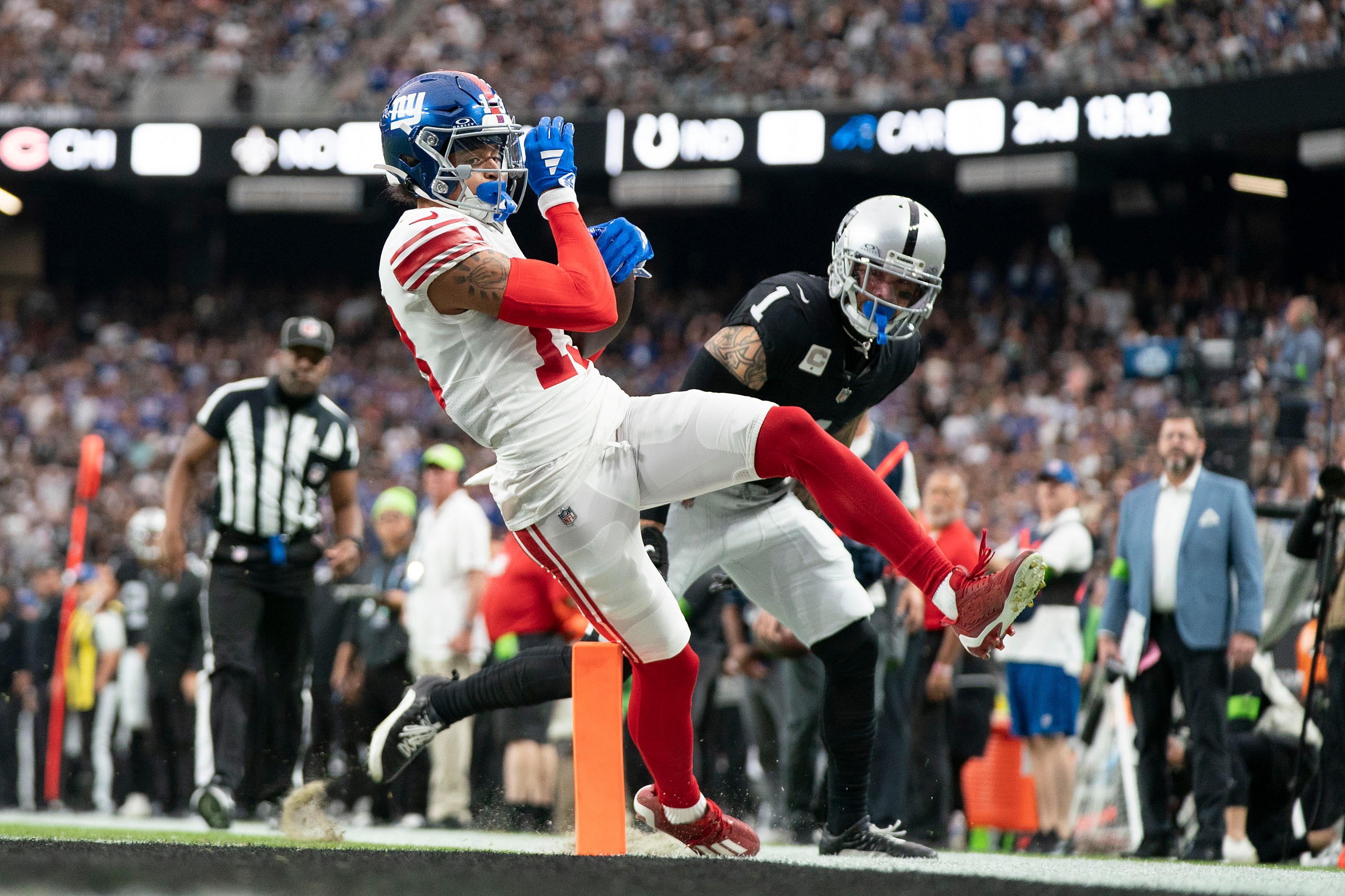 NFL: New York Giants at Las Vegas Raiders