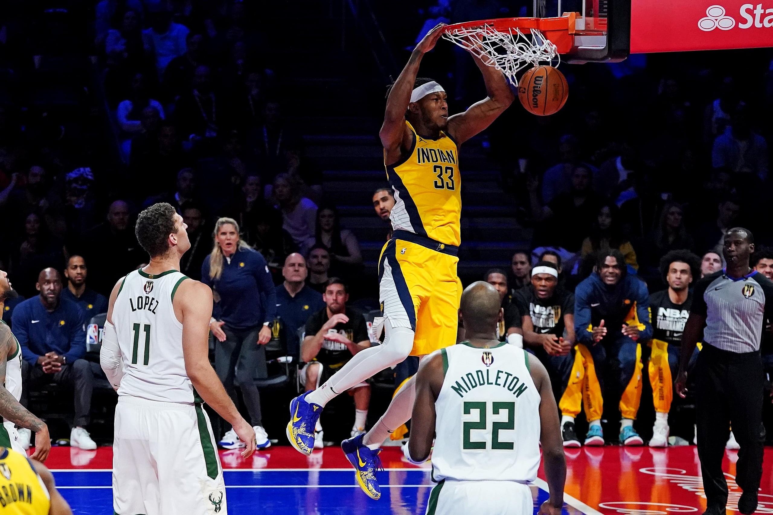 nba in-season tournament winners and losers: myles turner
