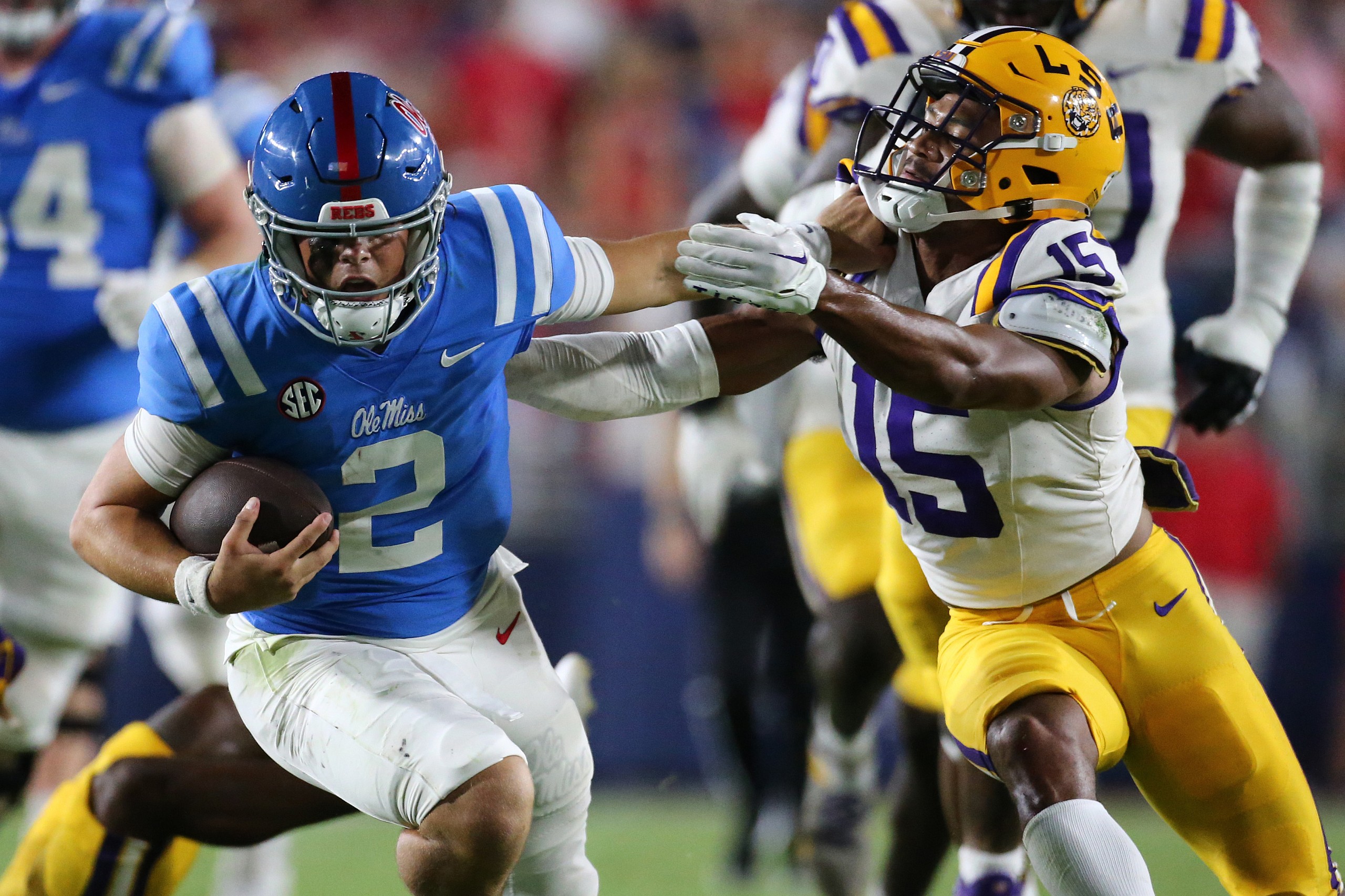 NCAA Football: Louisiana State at Mississippi