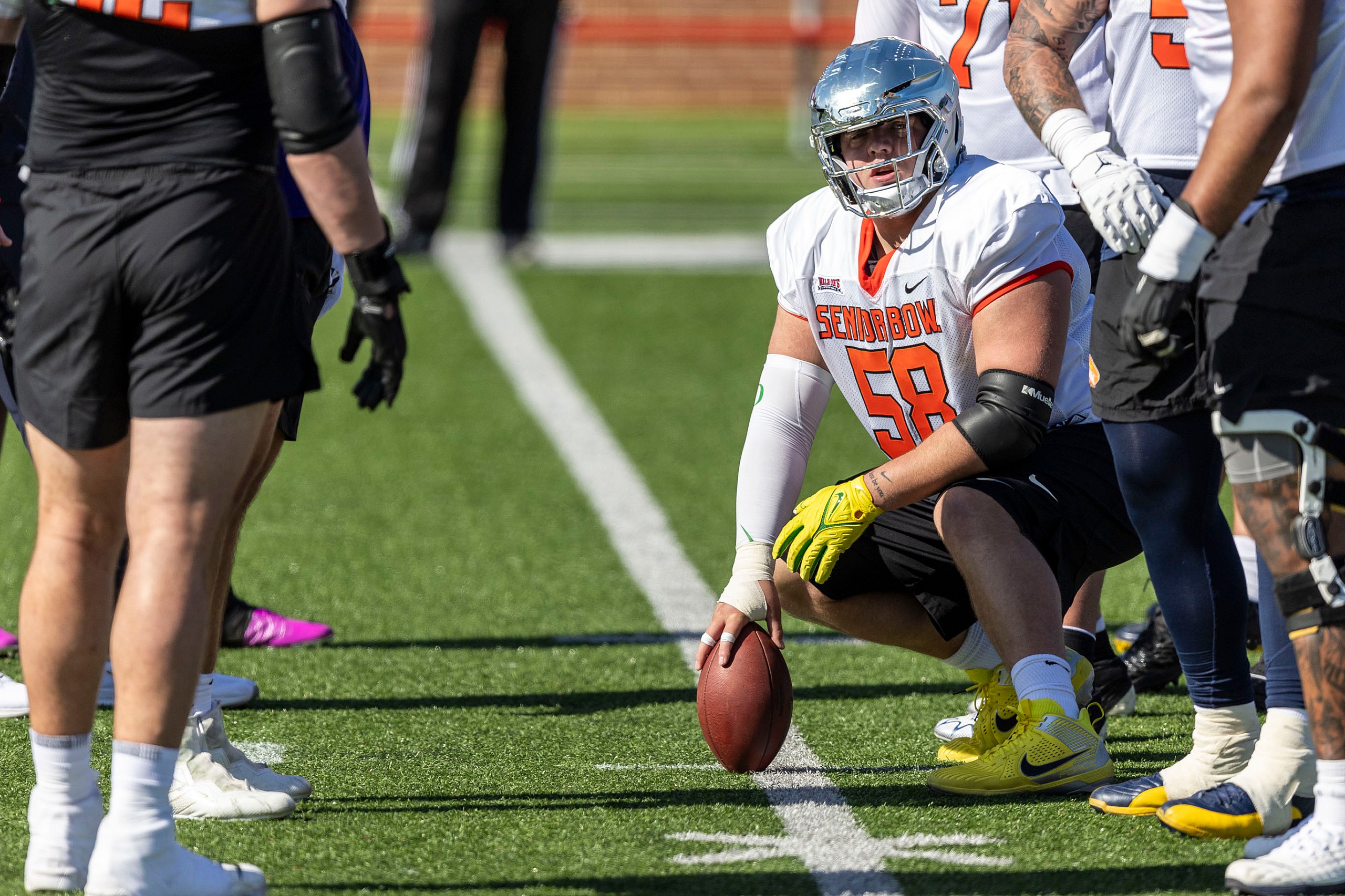 NCAA Football: Senior Bowl Practice