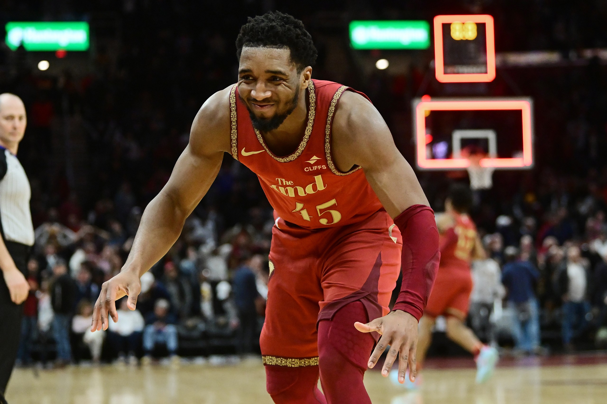 Cleveland Cavaliers' Donovan Mitchell 