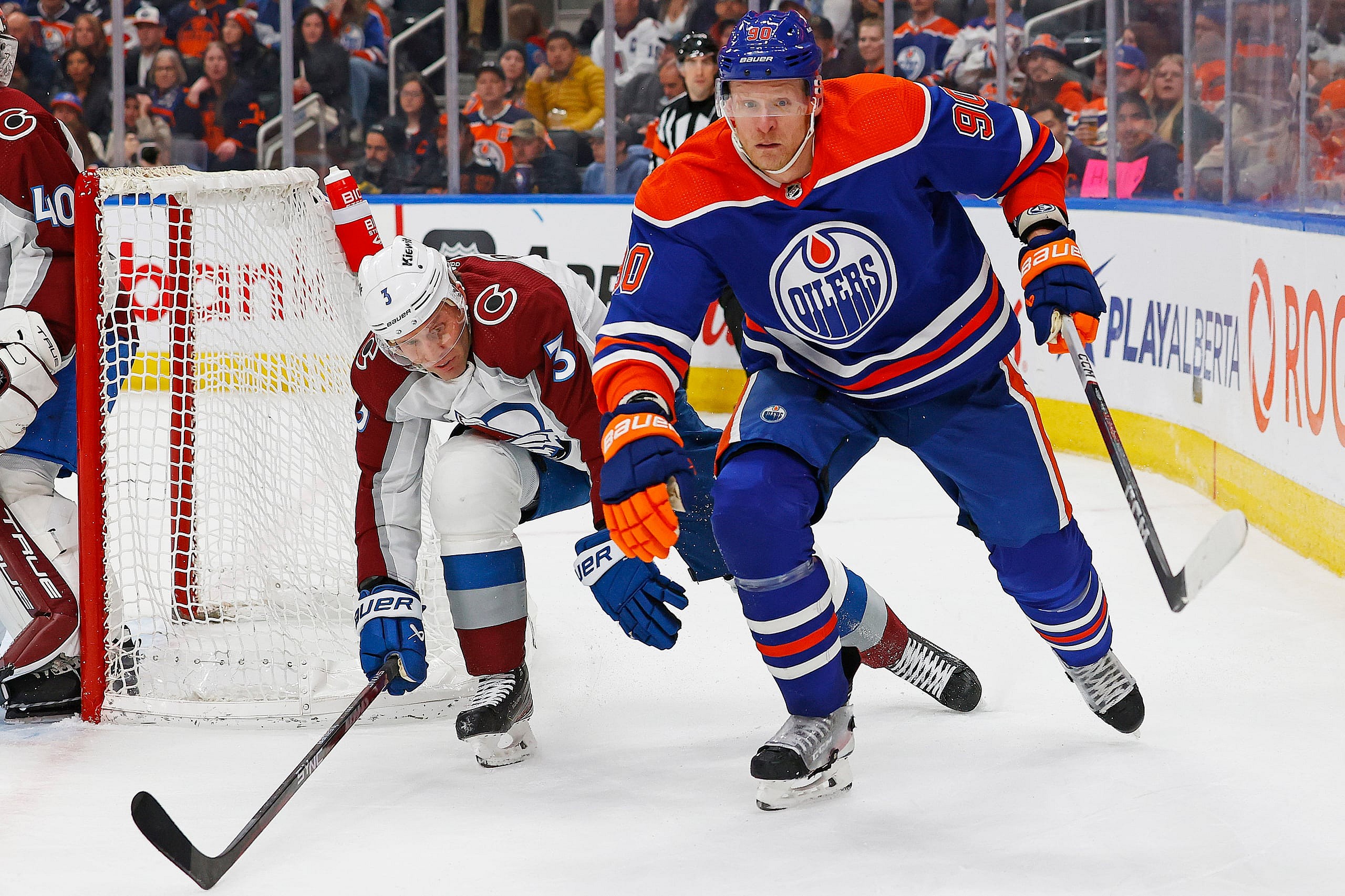NHL: Colorado Avalanche at Edmonton Oilers