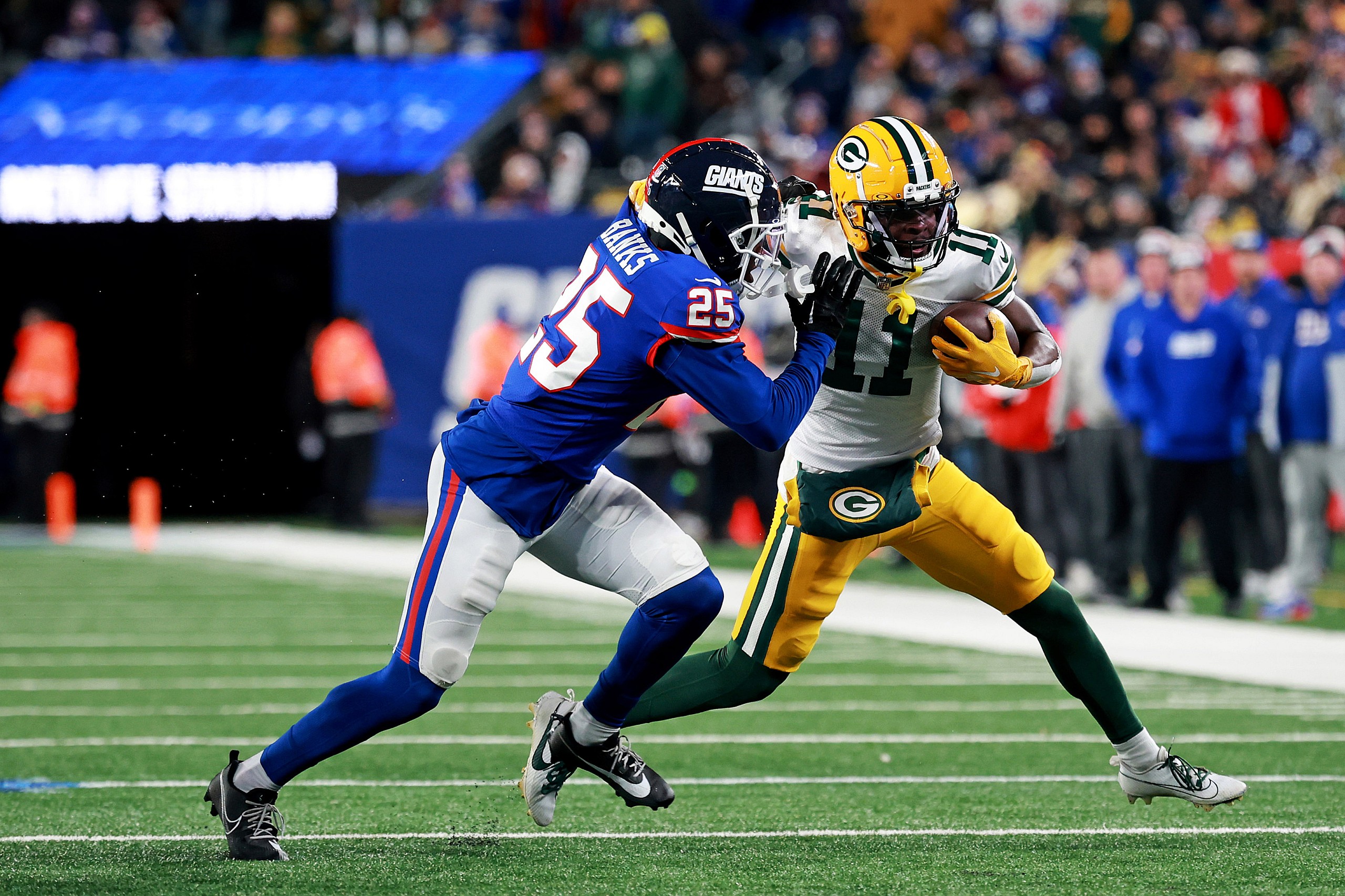 NFL: Green Bay Packers at New York Giants