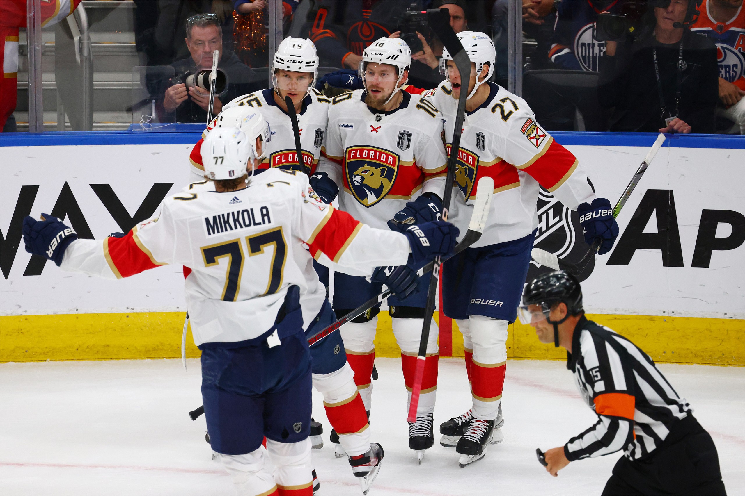 NHL: Stanley Cup Final-Florida Panthers at Edmonton Oilers