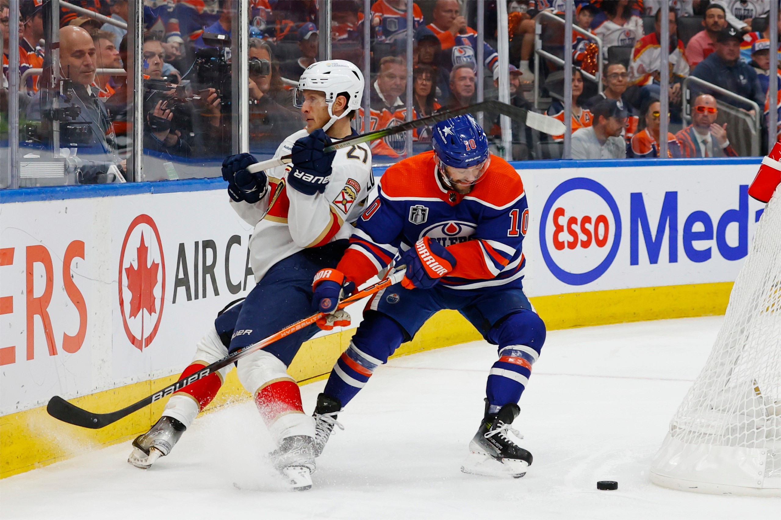 NHL: Stanley Cup Final-Florida Panthers at Edmonton Oilers