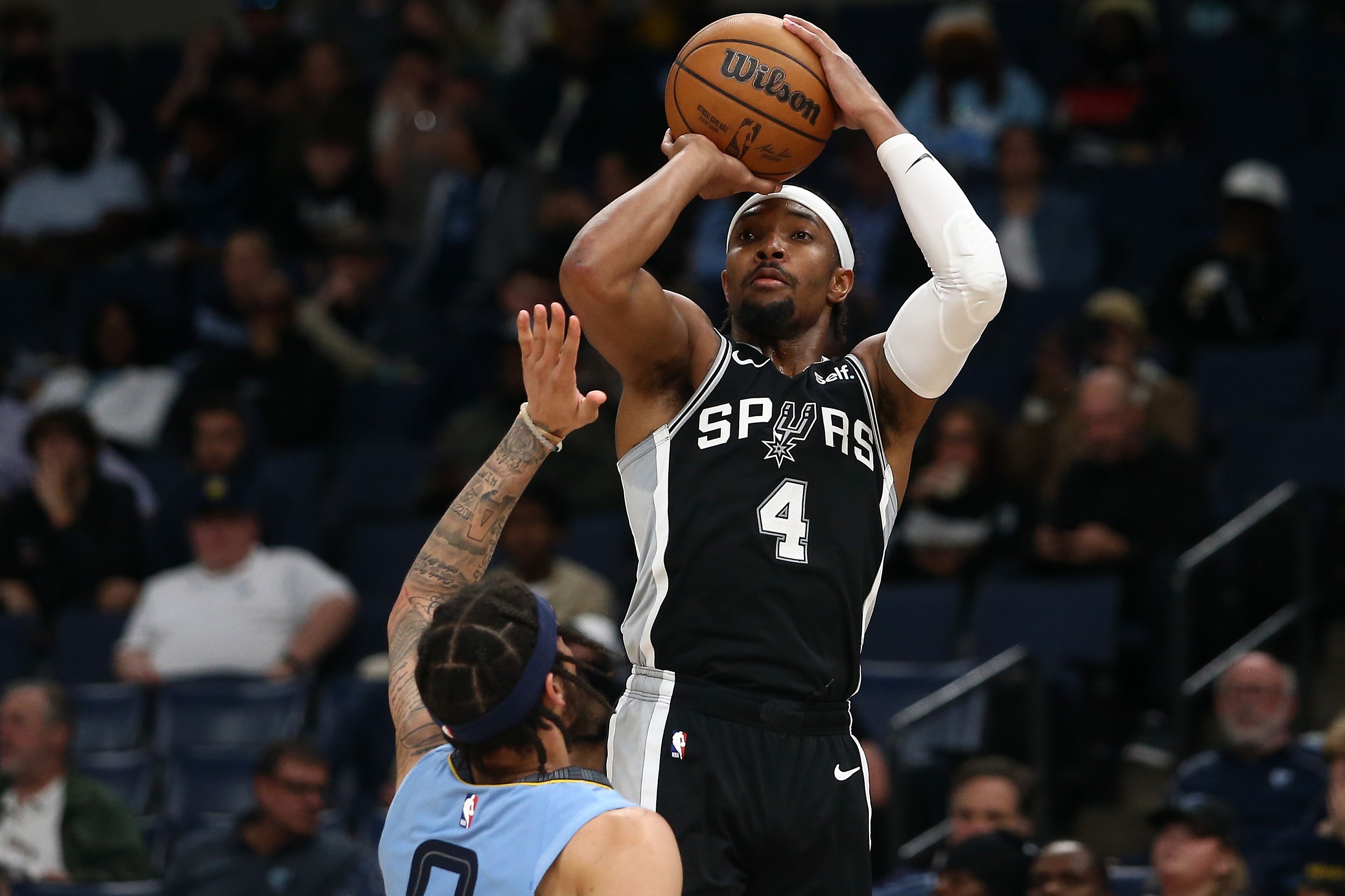 San Antonio Spurs' Devonte Graham