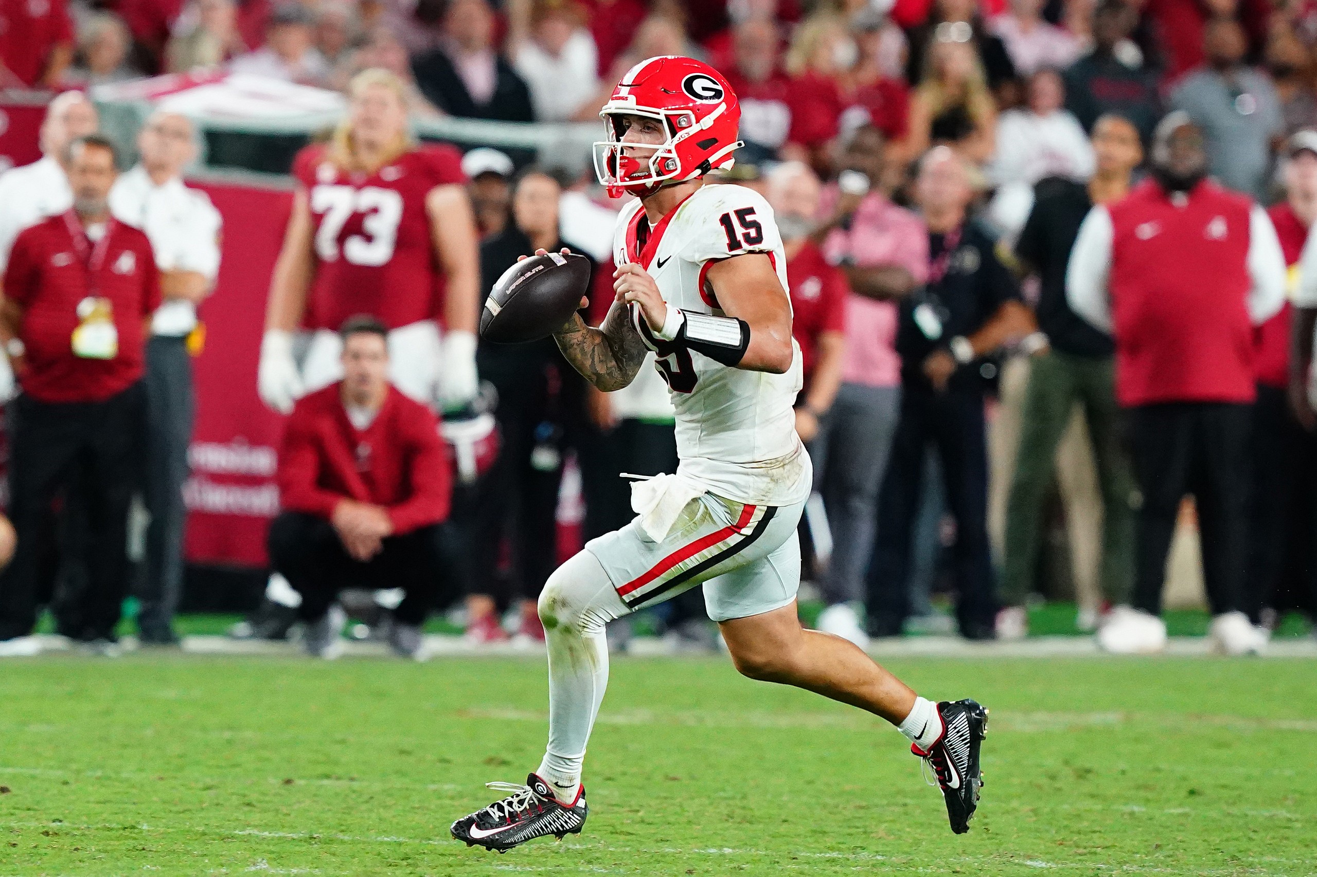 NCAA Football: Georgia at Alabama