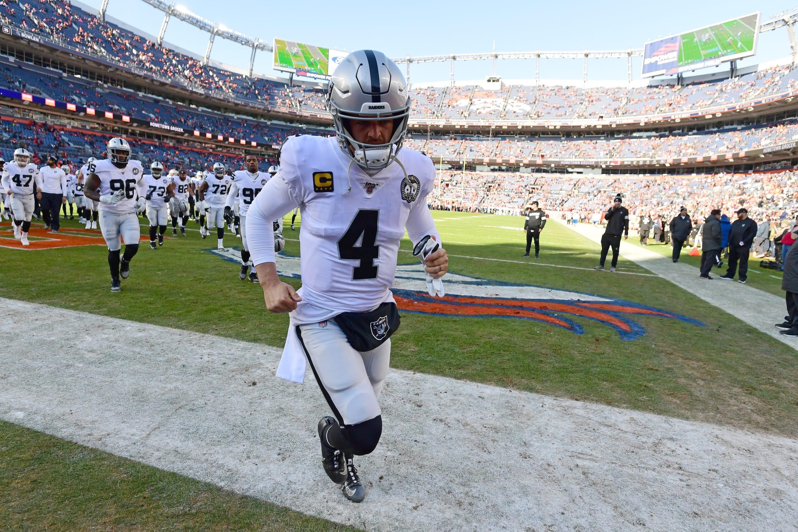 Could the New York Jets quarterback be Derek Carr in 2021?