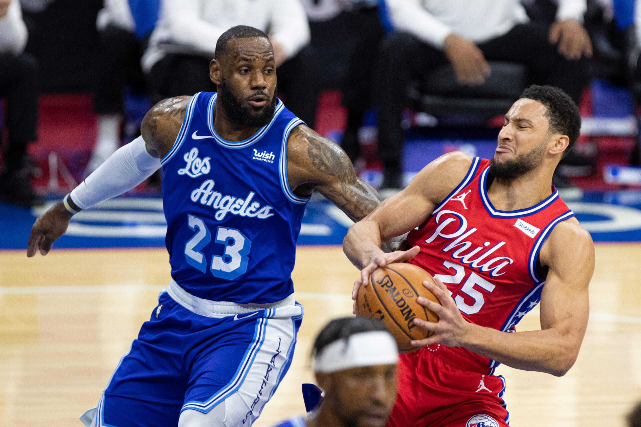 los angeles lakers trade for ben simmons?