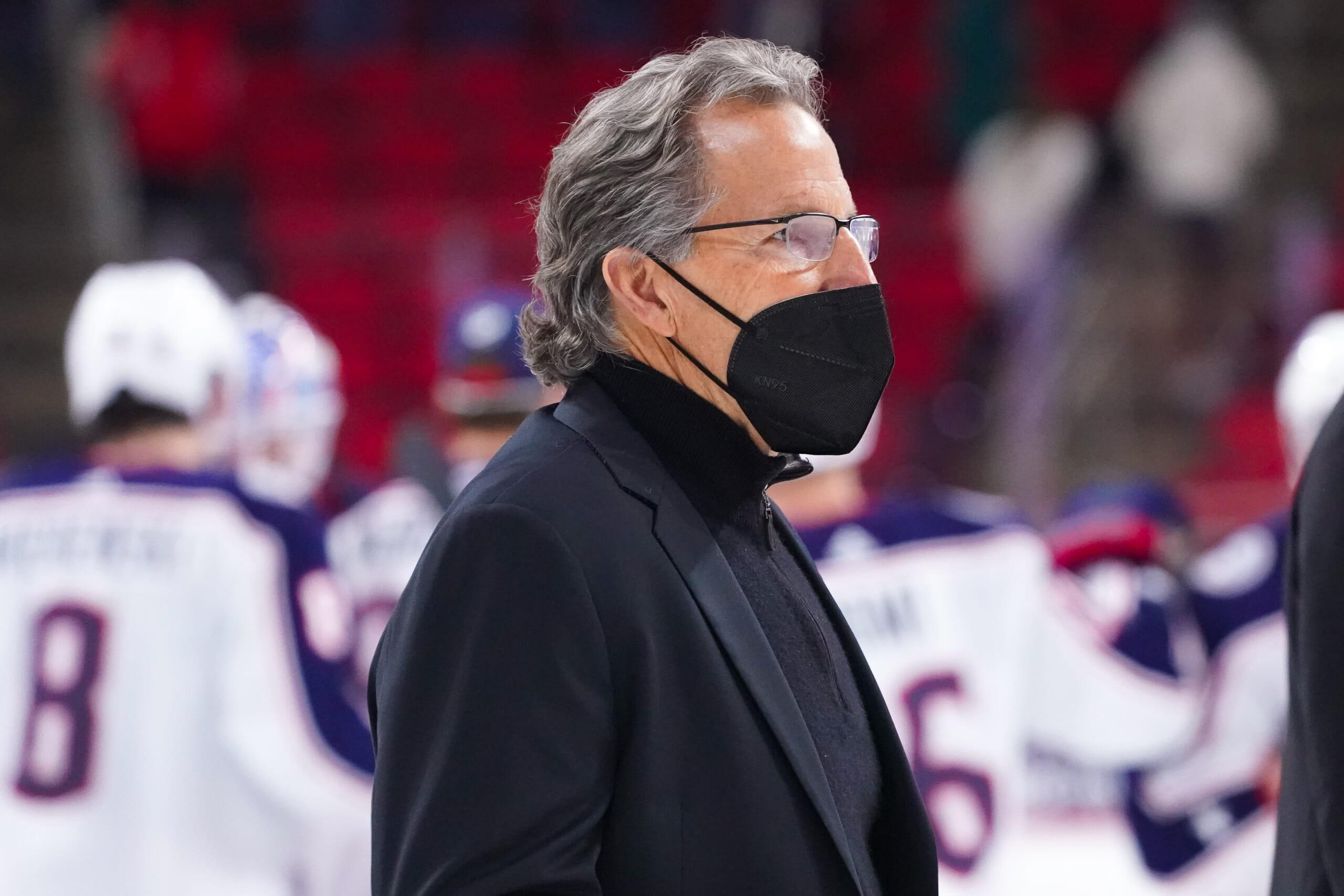 NHL: Columbus Blue Jackets at Carolina Hurricanes
