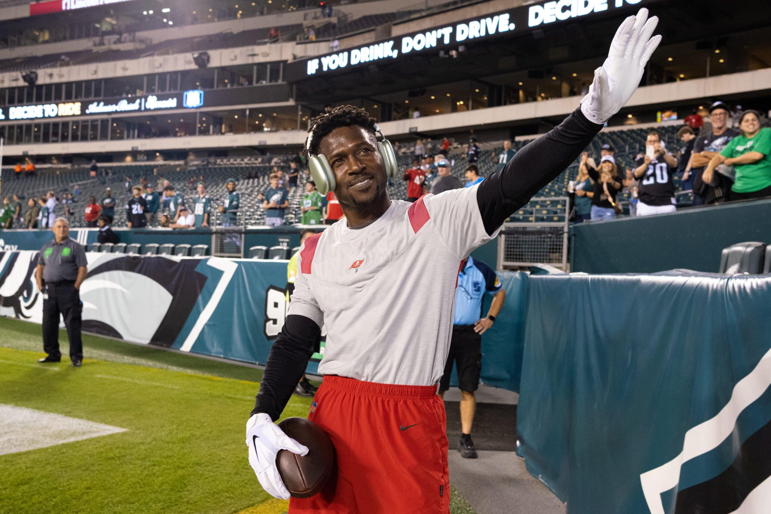 NFL injury report, Antonio Brown