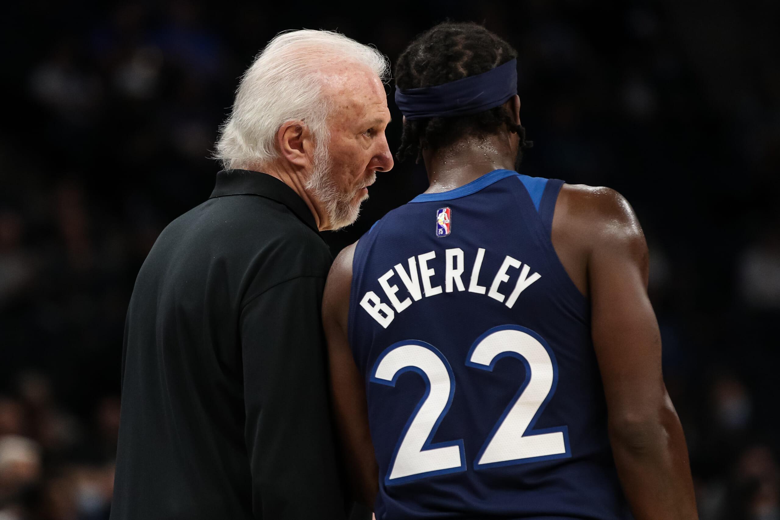 minnesota timberwolves' patrick beverley injury