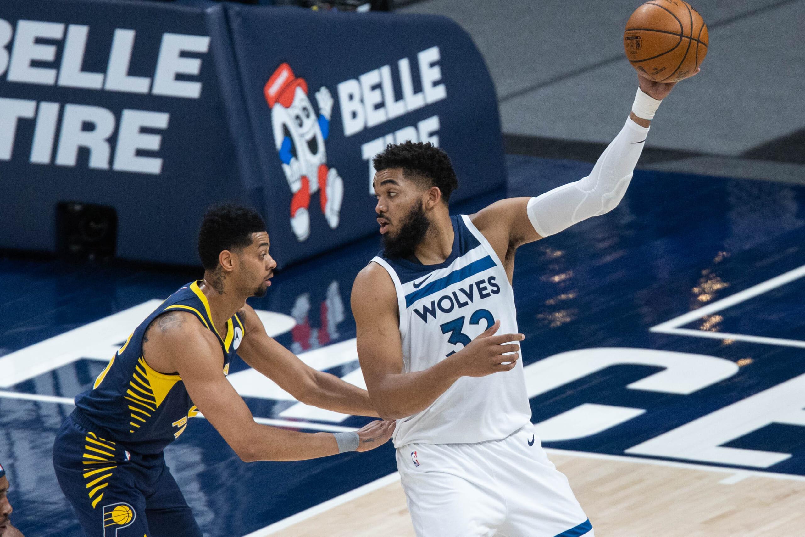 NBA: Minnesota Timberwolves at Indiana Pacers