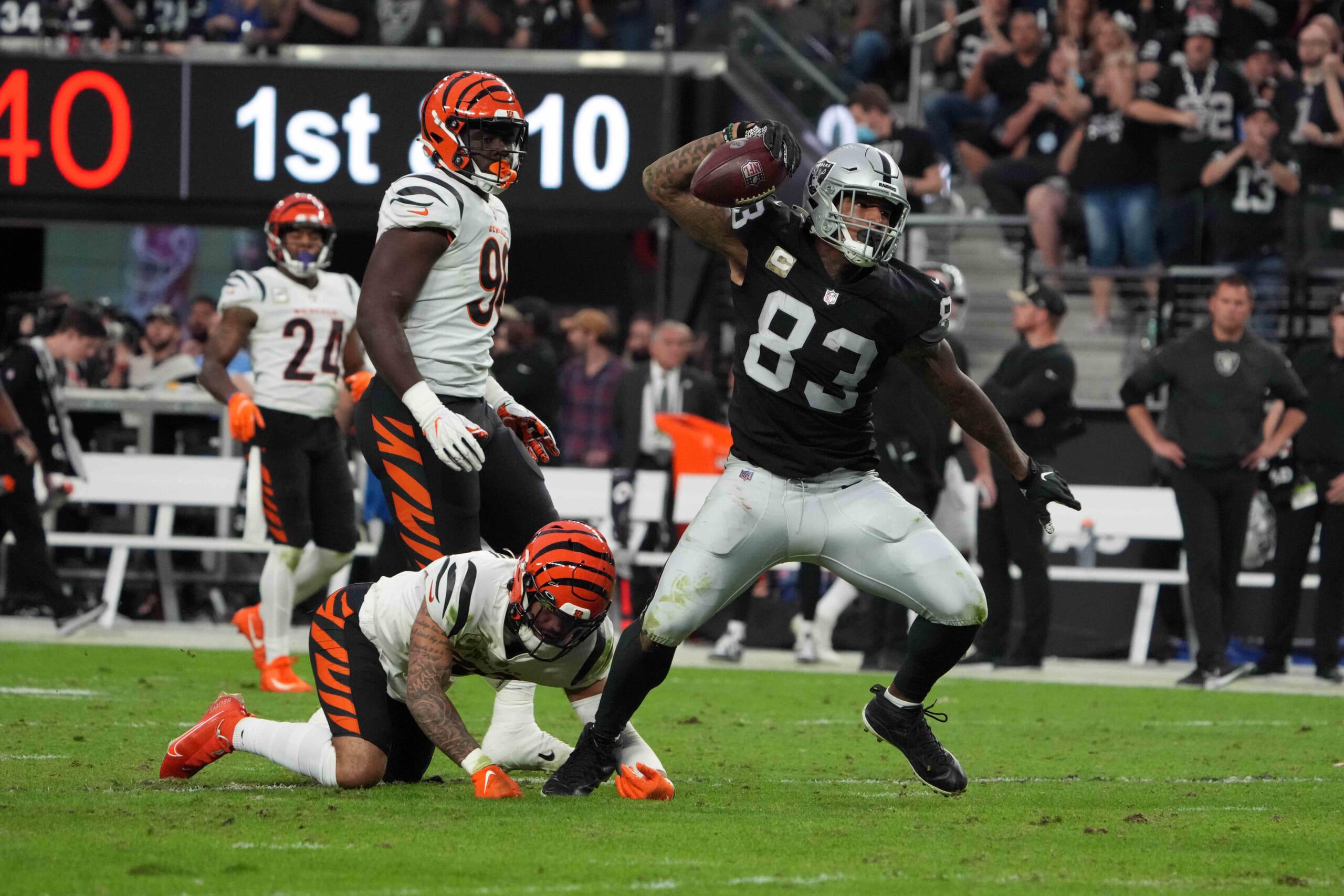 raiders at bengals