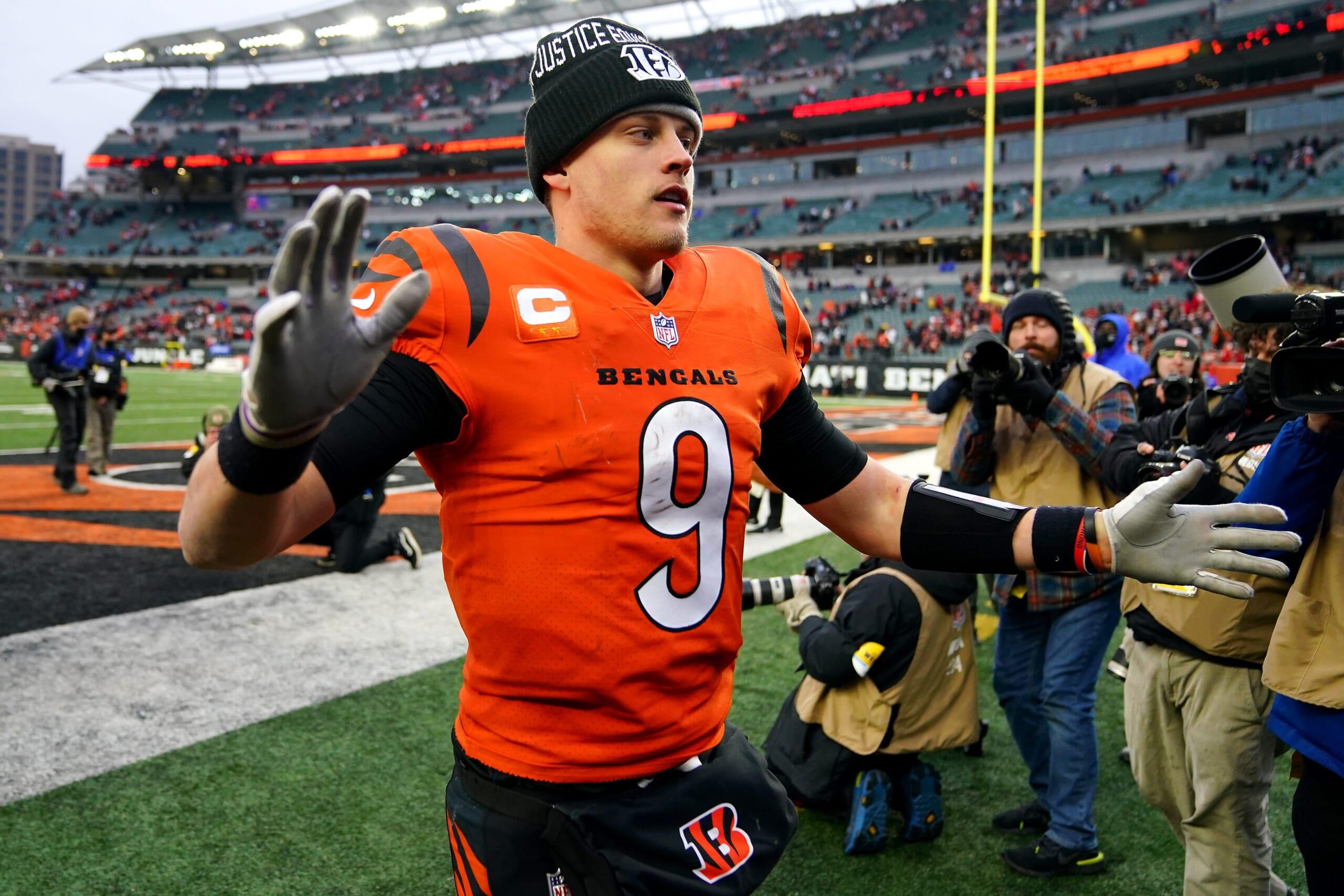 ranking nfl playoff quarterbacks: joe burrow
