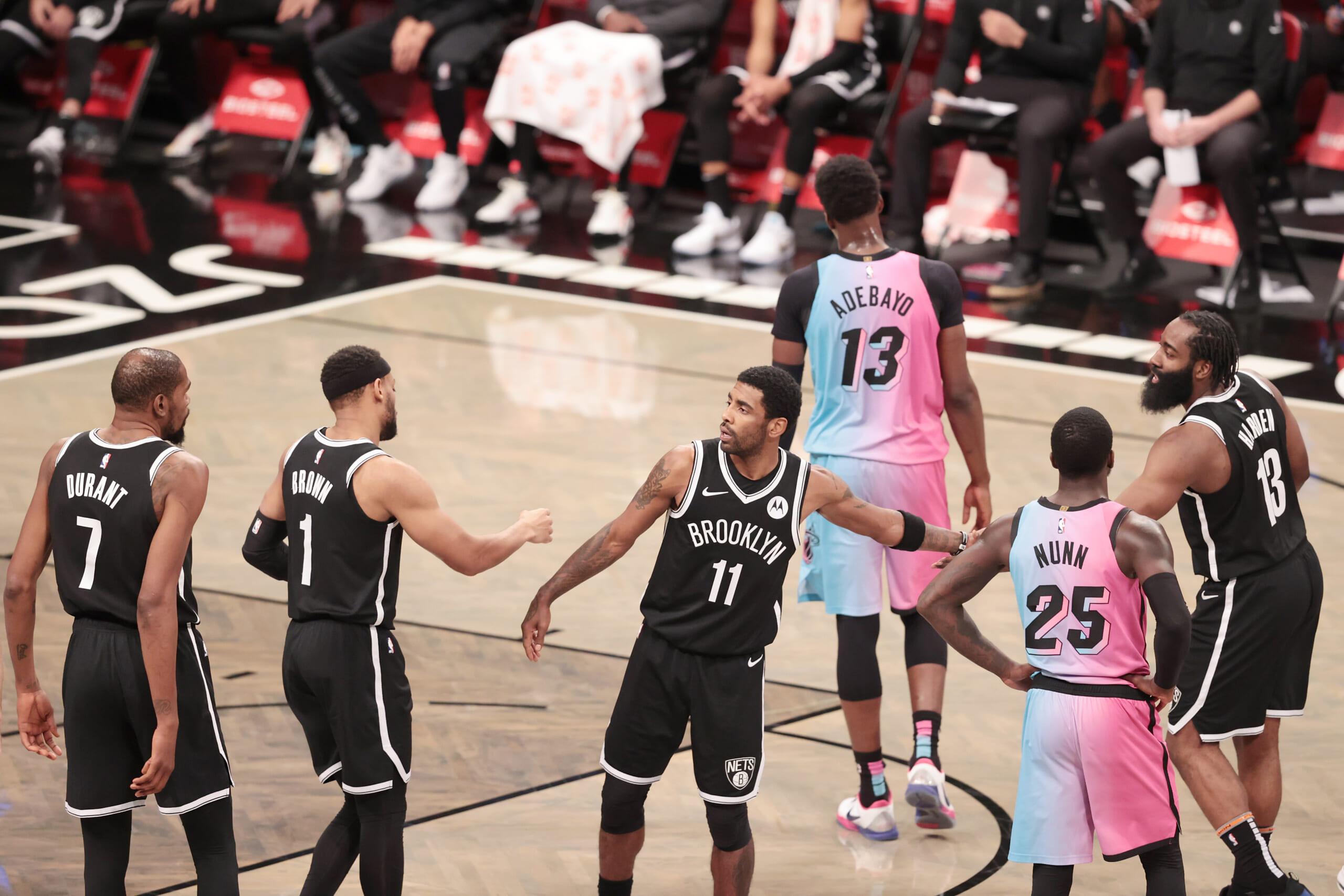 NBA: Miami Heat at Brooklyn Nets