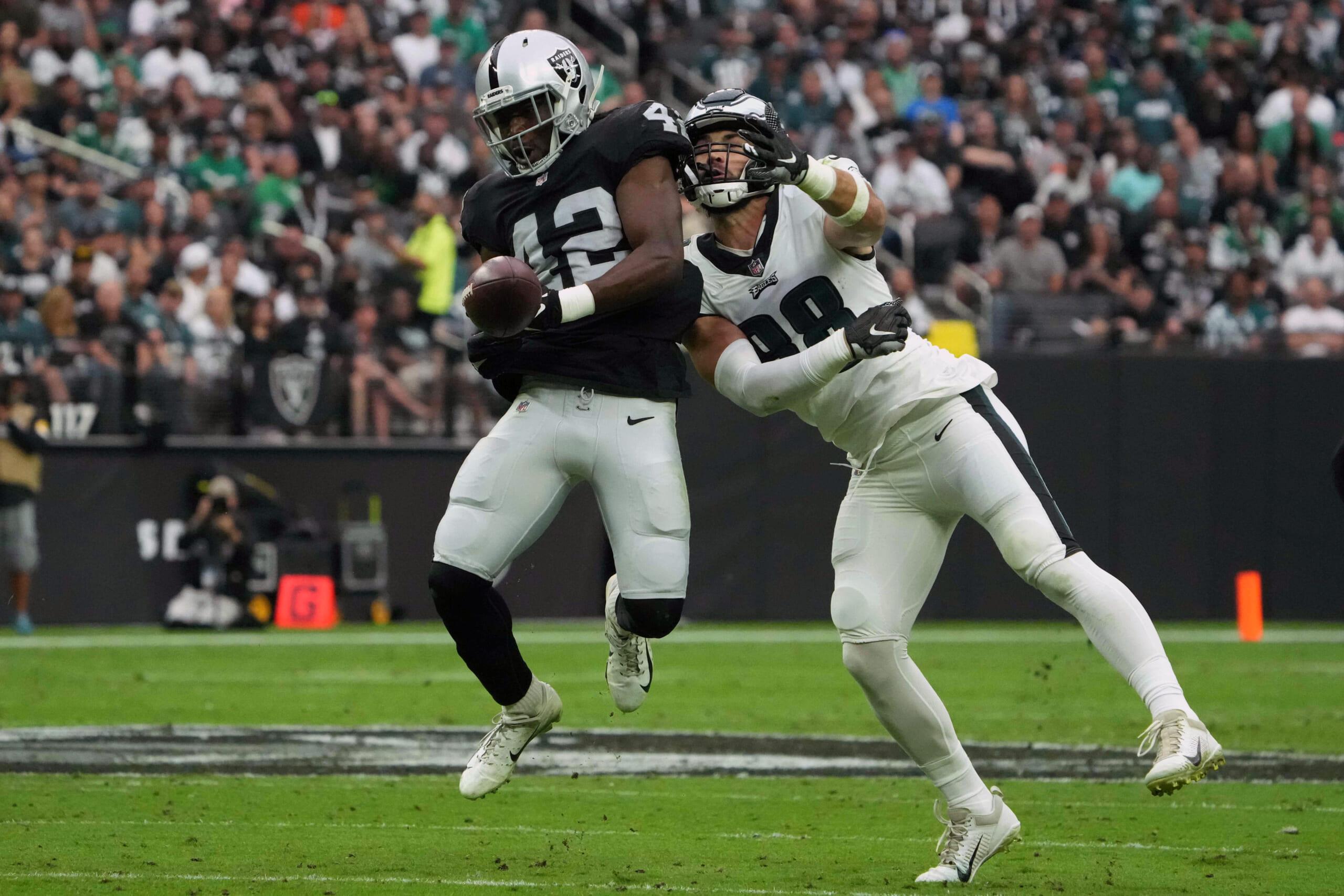 NFL: Philadelphia Eagles at Las Vegas Raiders
