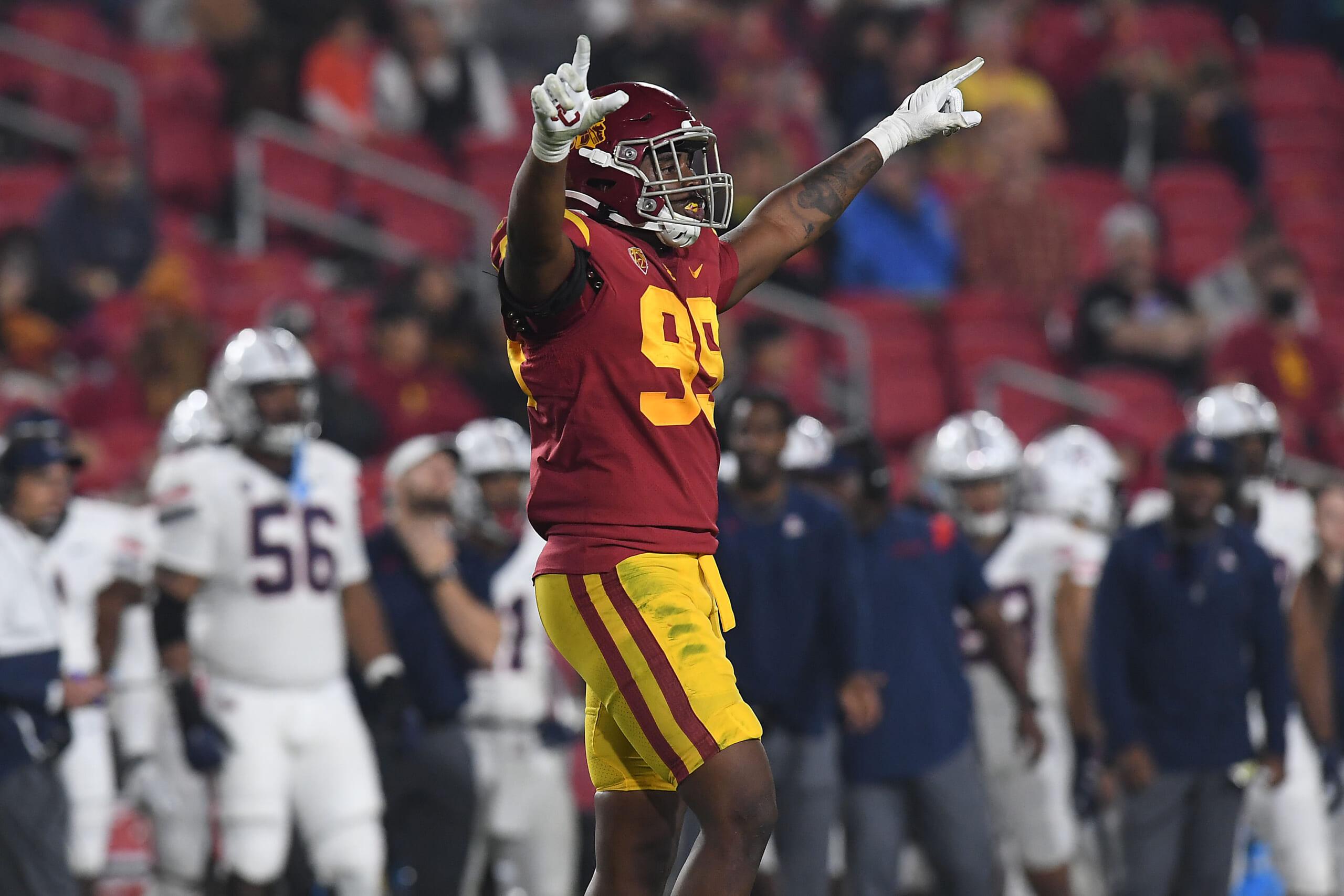 atlanta falcons mock draft: drake jackson
