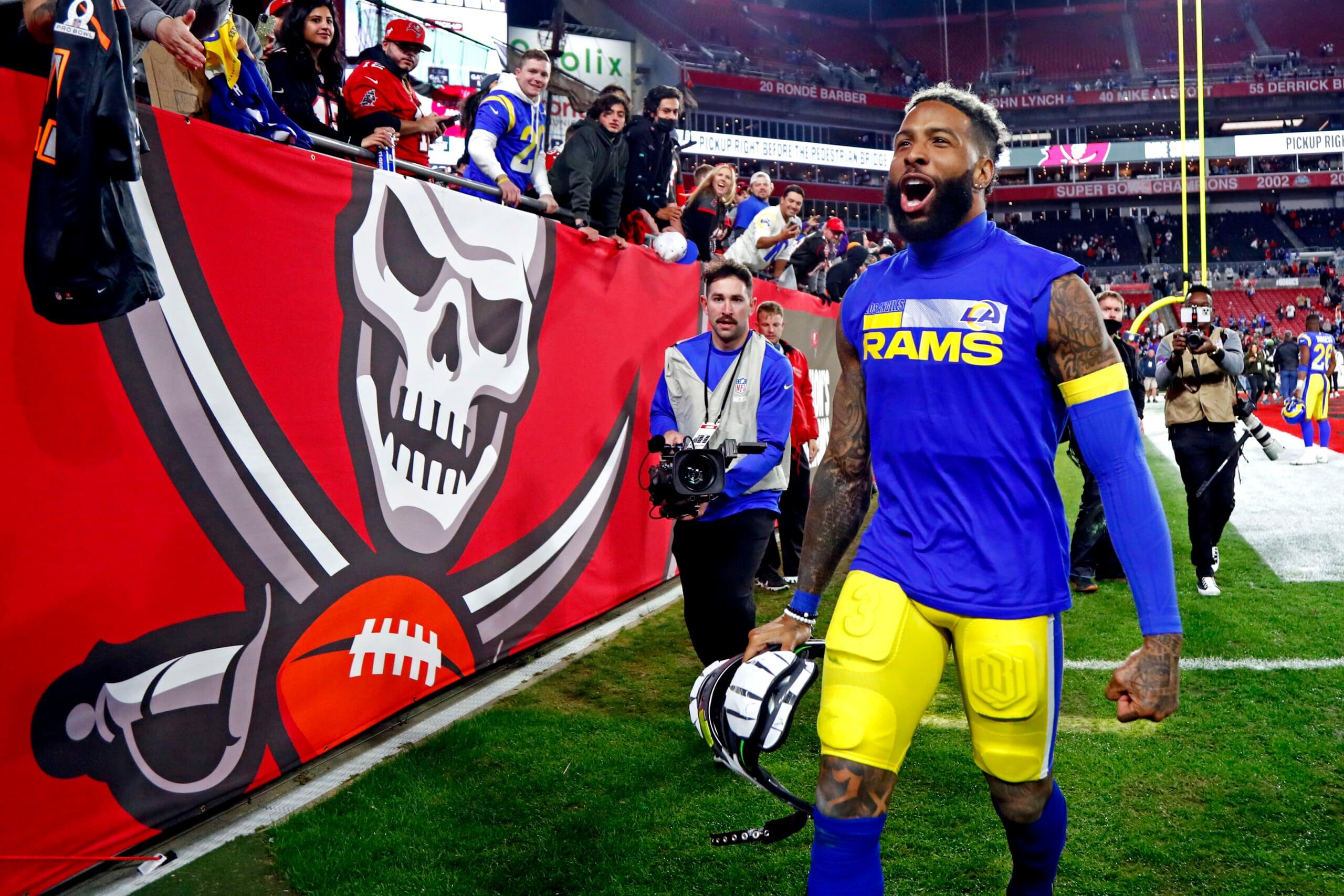 ranking super bowl lvi players: odell beckham jr., los angeles rams