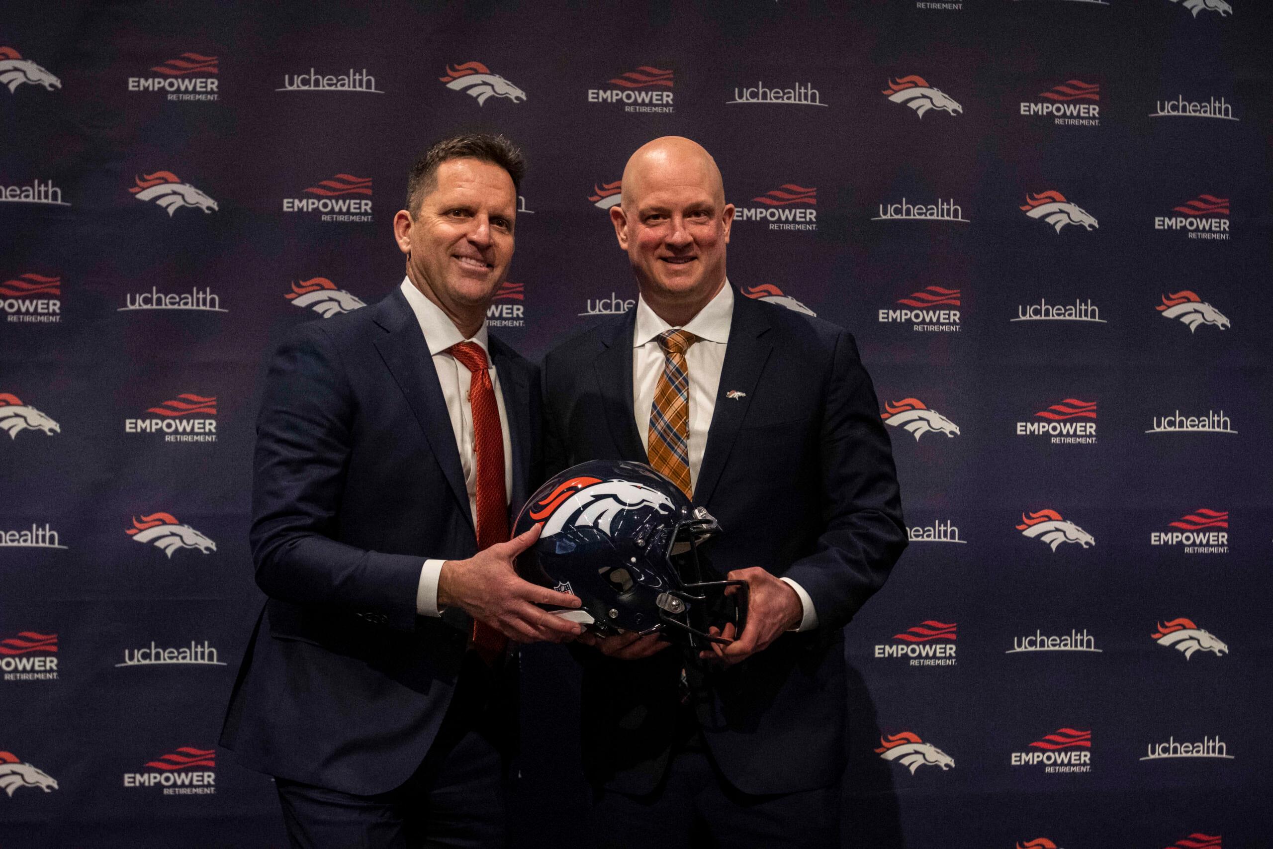 NFL: Denver Broncos-Head Coach Nathaniel Hackett Press Conference