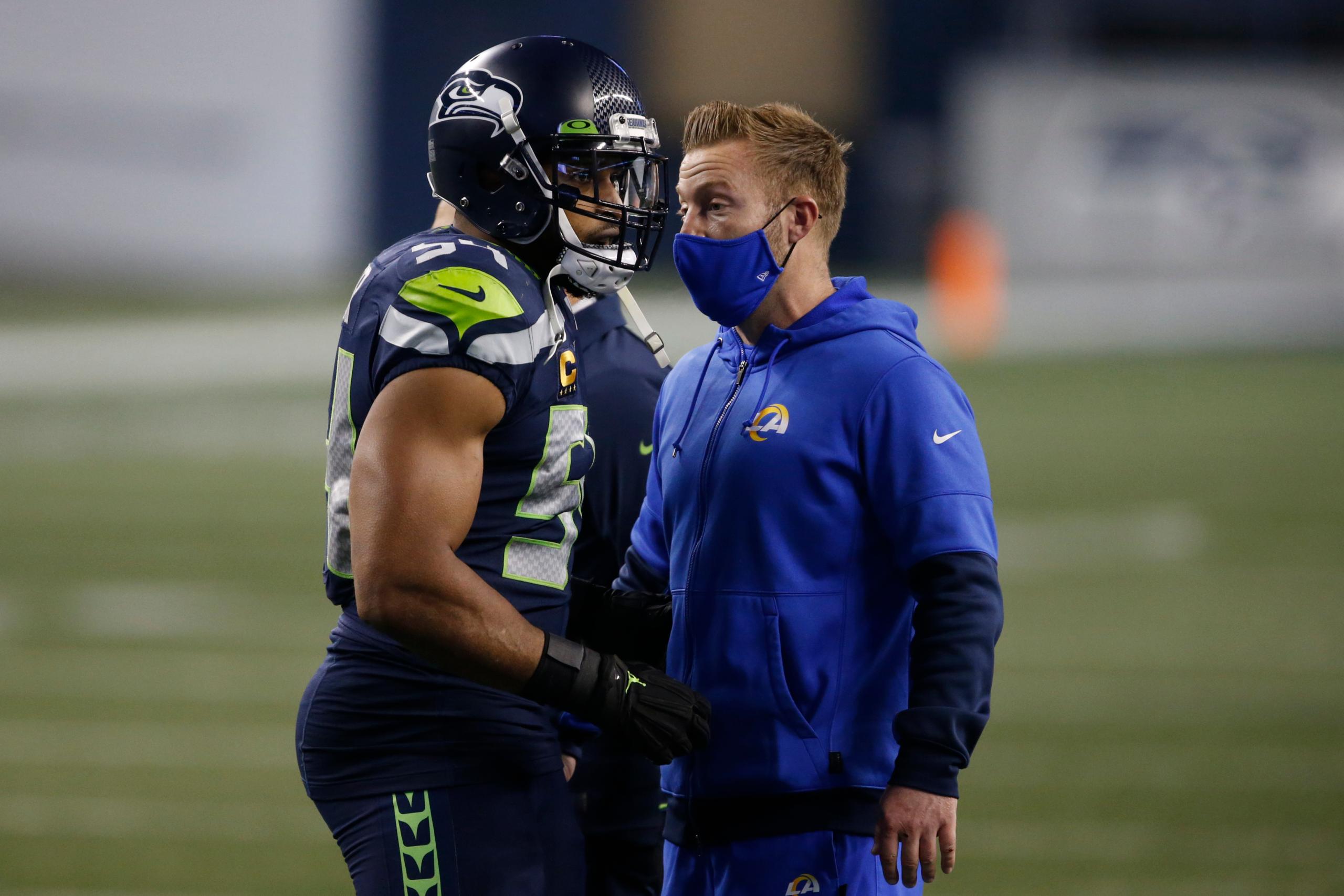 NFL: NFC Wild Card Round-Los Angeles Rams at Seattle Seahawks