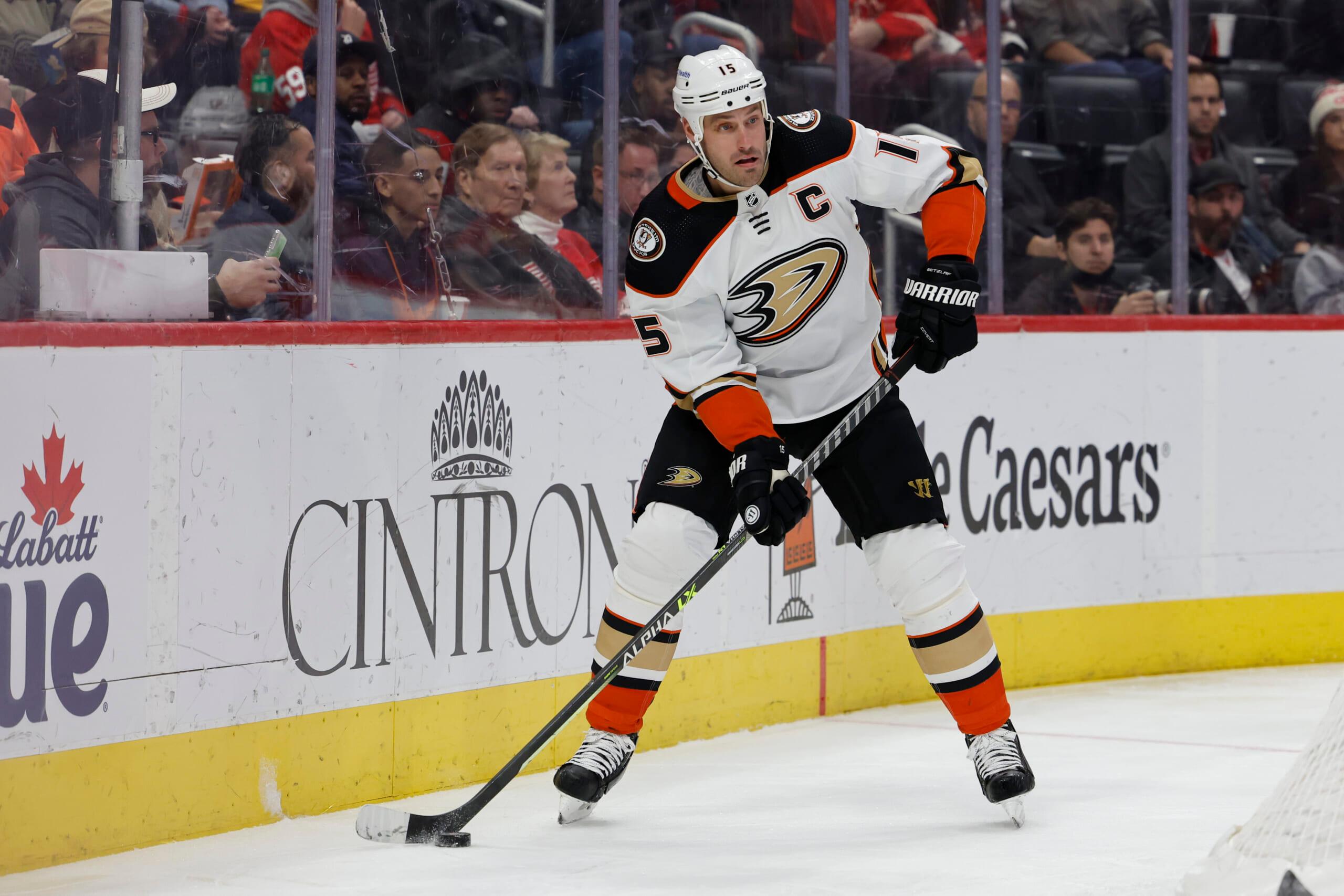 NHL: Anaheim Ducks at Detroit Red Wings