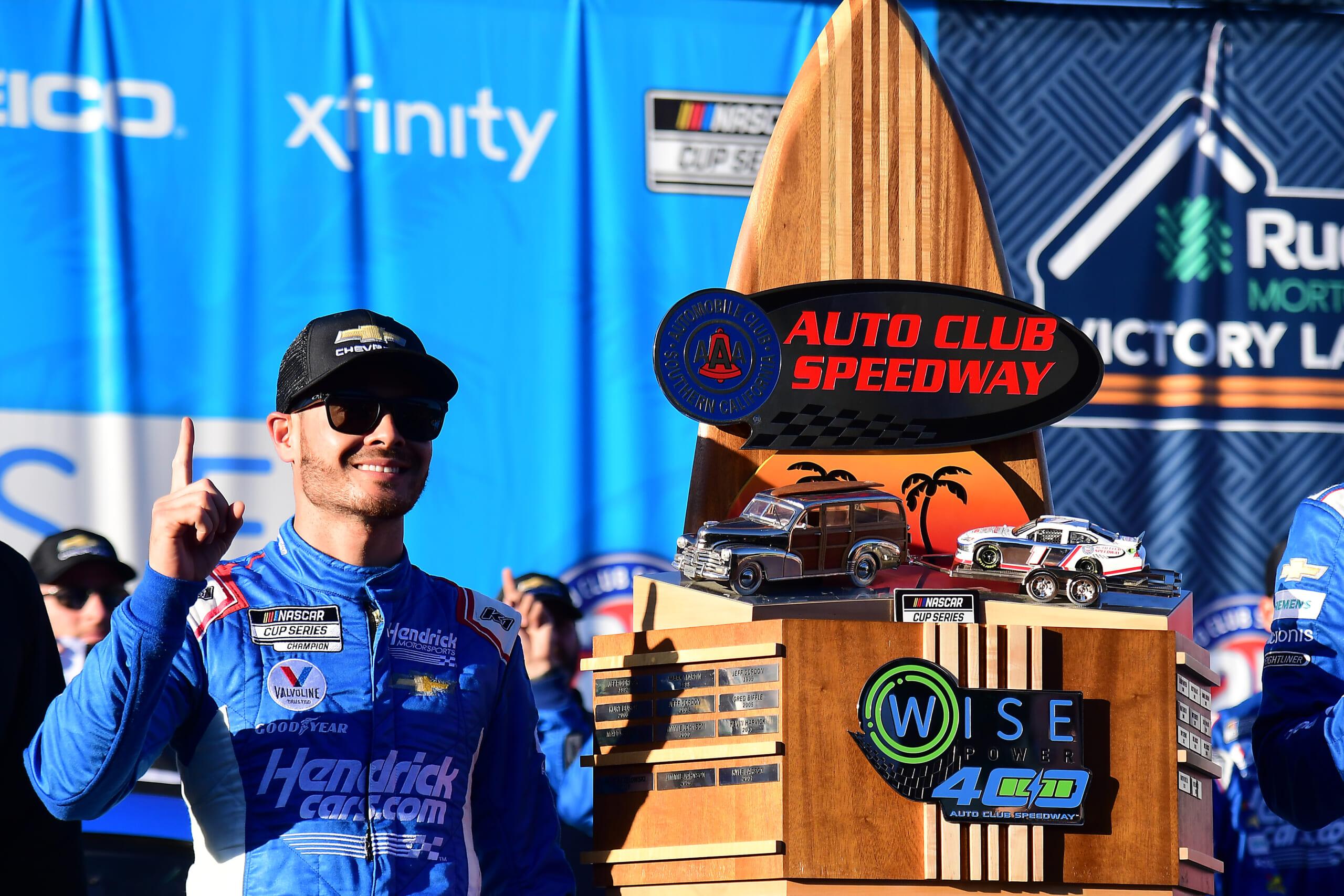 kyle larson, chase elliott feud