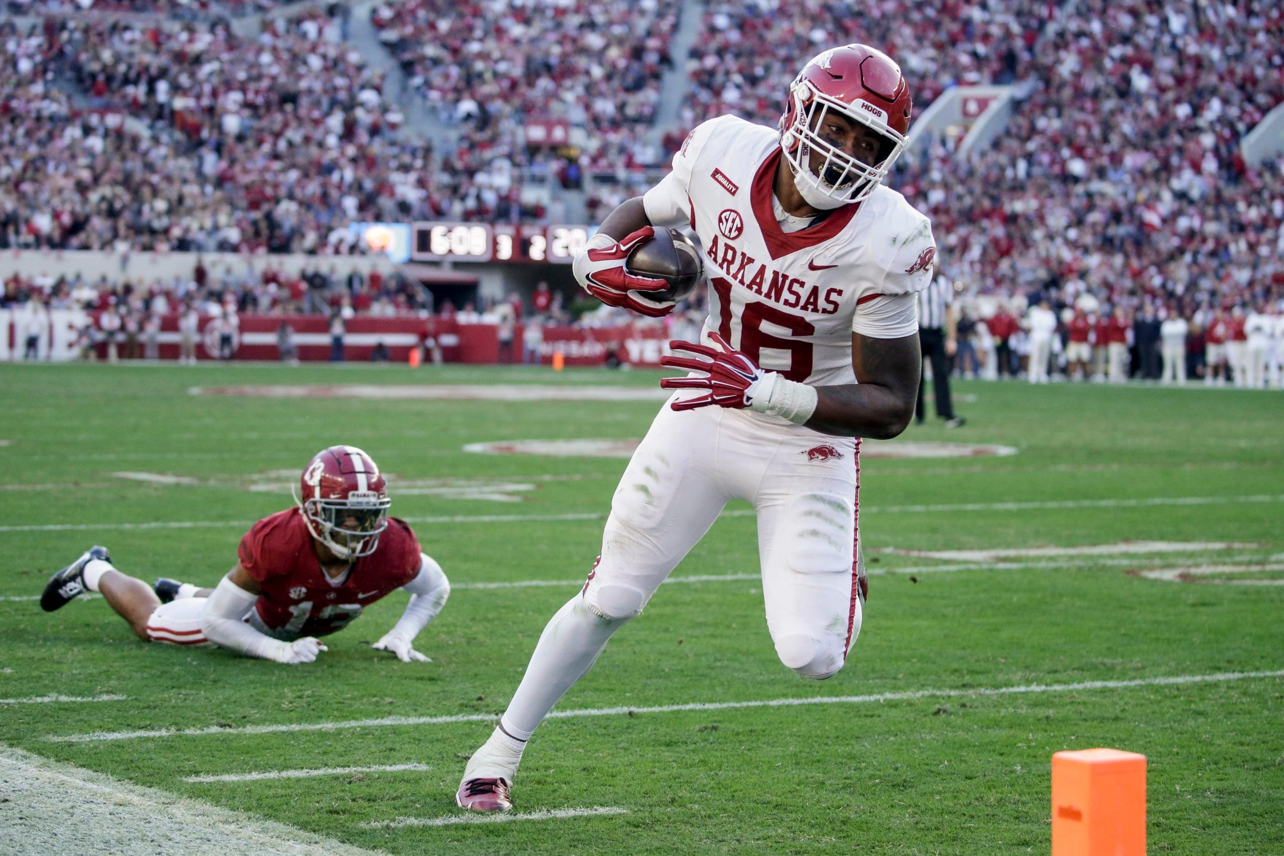 NCAA Football: Arkansas at Alabama