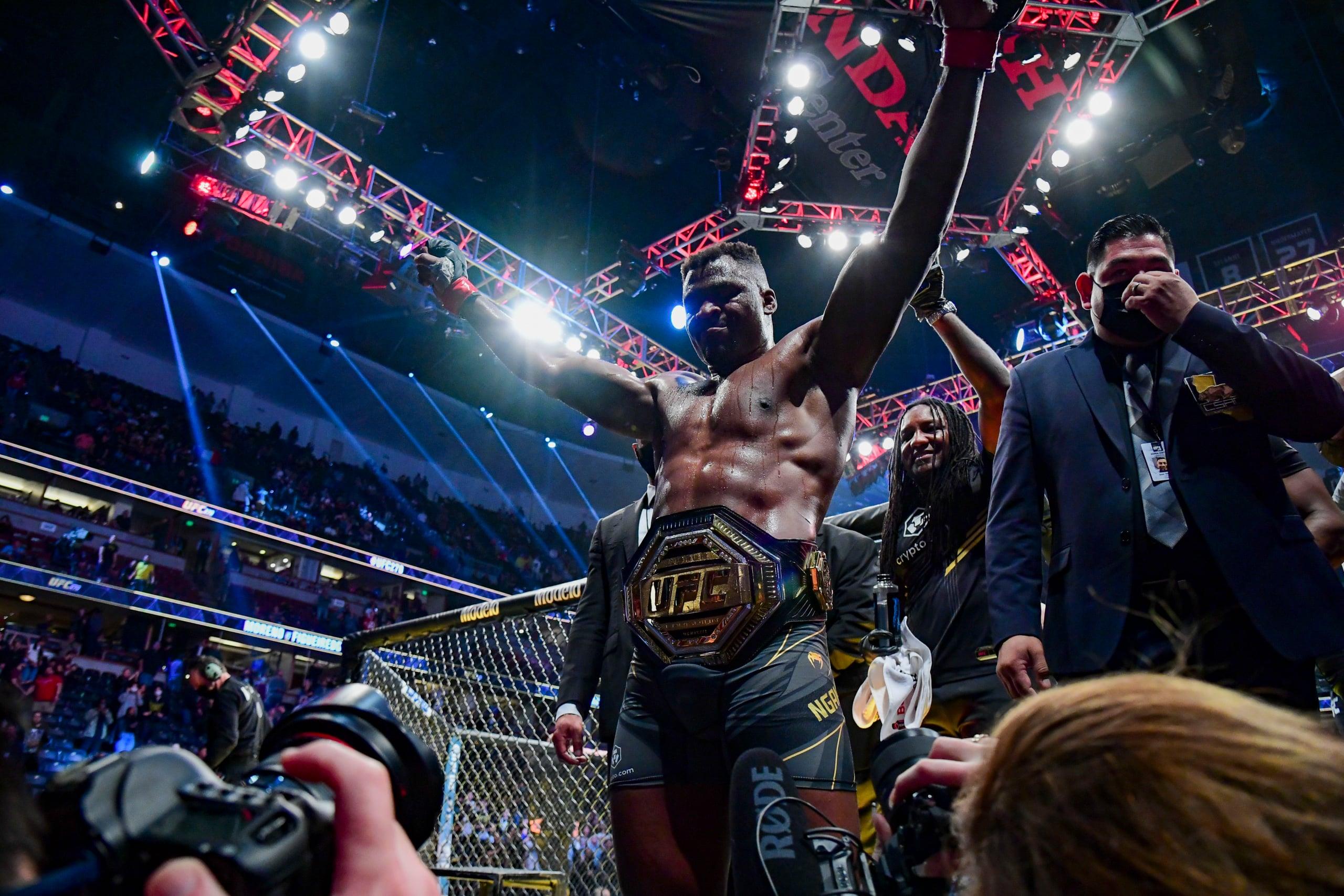 tyson fury, francis ngannou, ufc